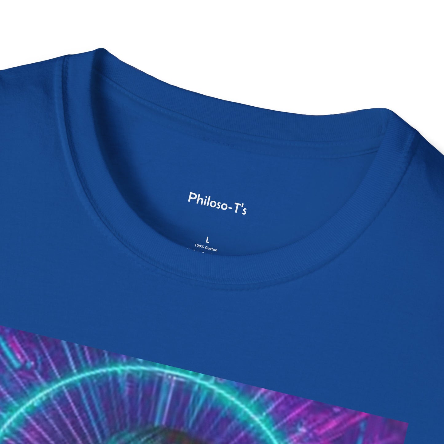 Inspirational Unisex Softstyle T-Shirt - "Be Thankful for Hard Times" Design