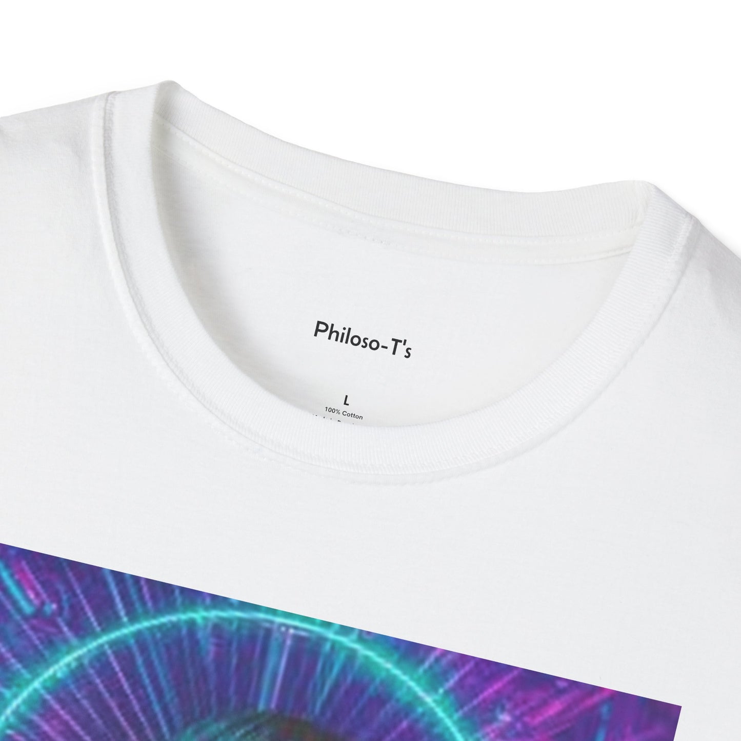 Inspirational Unisex Softstyle T-Shirt - "Be Thankful for Hard Times" Design