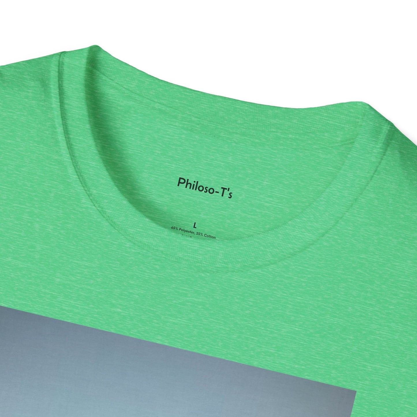 Inspirational Unisex Softstyle T-Shirt - 'Running Away From Your Problems Is A Race You'll Never Win'