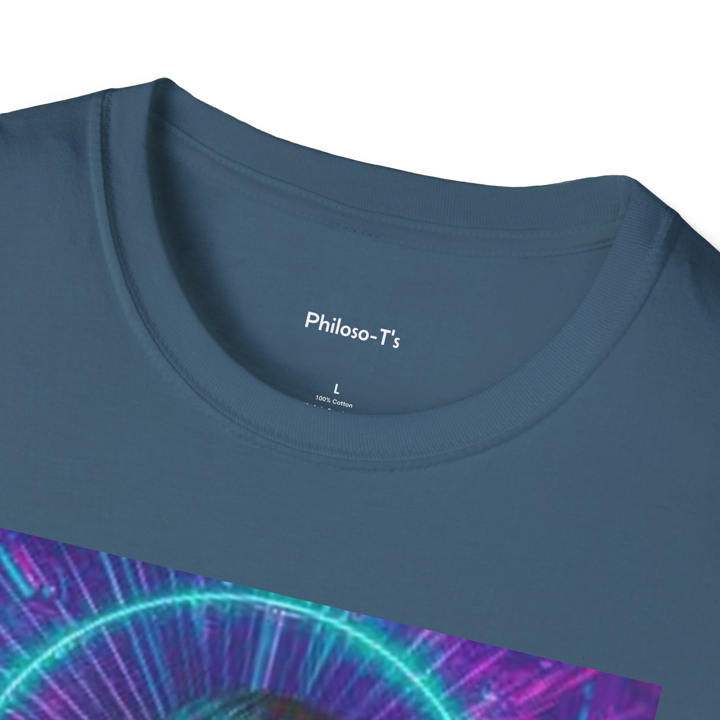 Inspirational Unisex Softstyle T-Shirt - "Be Thankful for Hard Times" Design