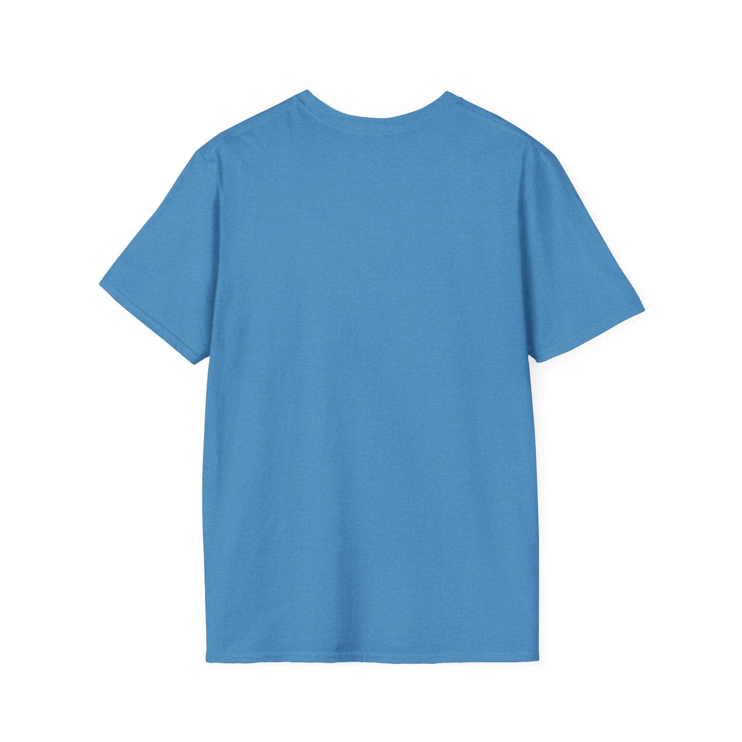 Inspirational Quote Unisex Softstyle T-Shirt – 'Life Has No Remote. Get Up and Change It Yourself.'