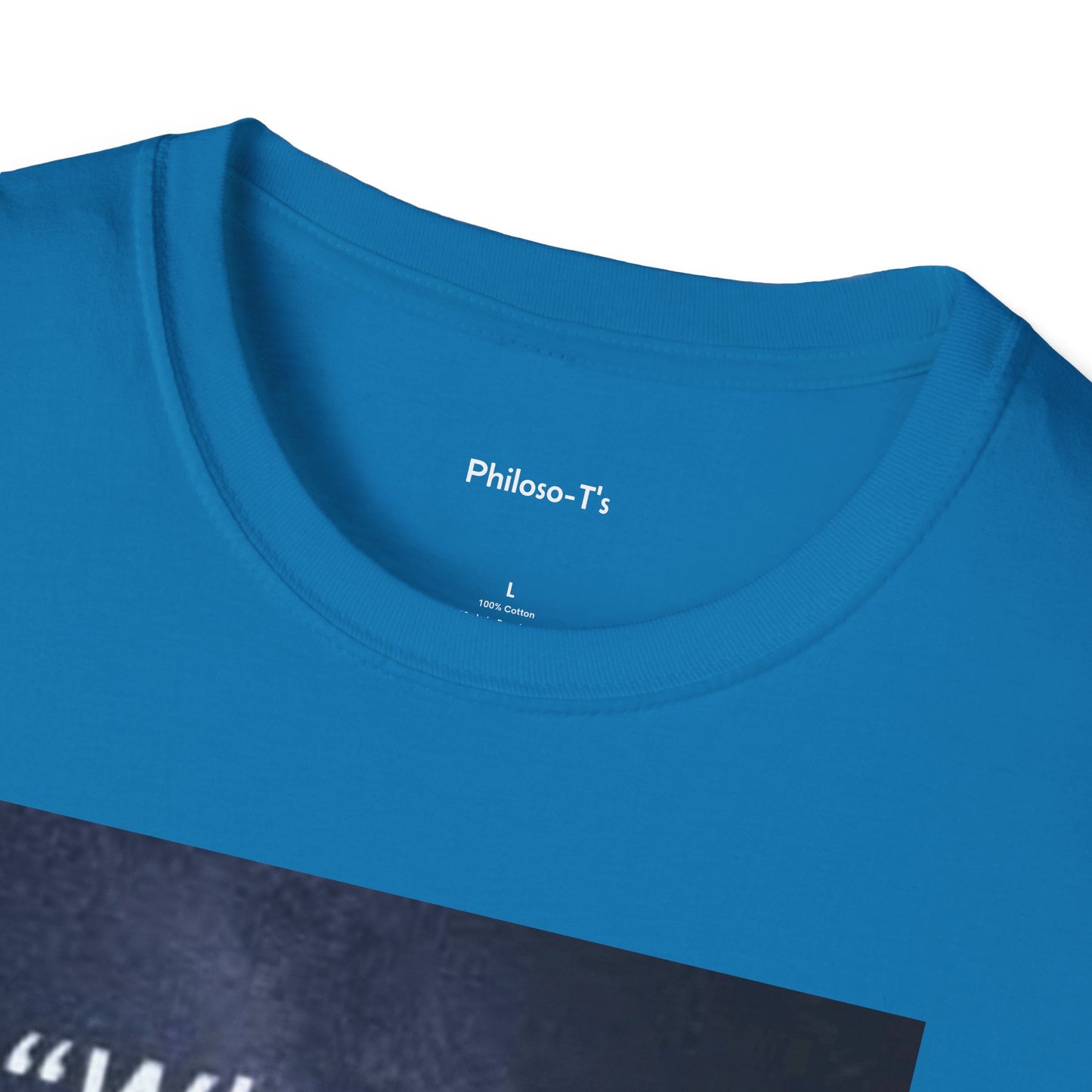 Inspirational Quote Unisex Softstyle T-Shirt - "Wherever You Go, Go With All Your Heart"