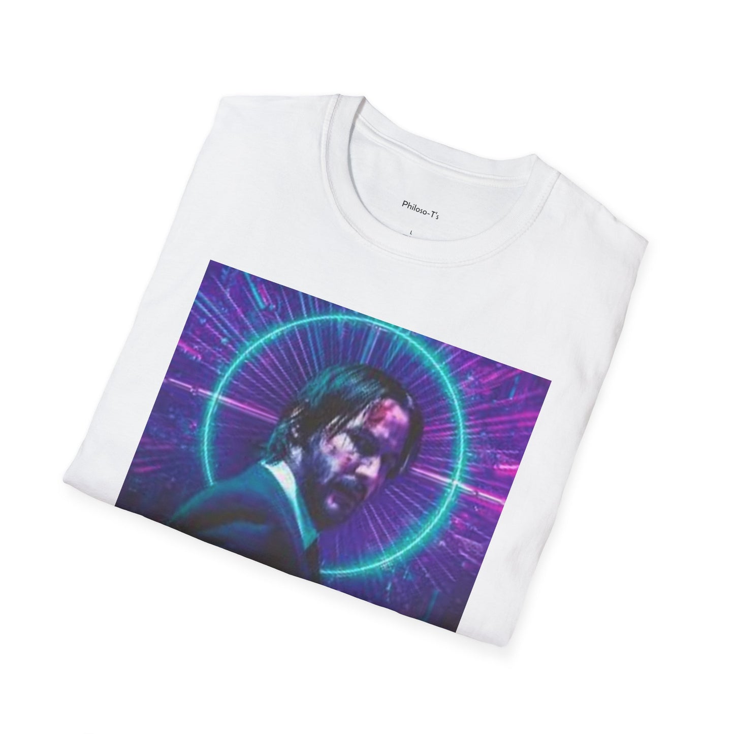 Inspirational Unisex Softstyle T-Shirt - "Be Thankful for Hard Times" Design