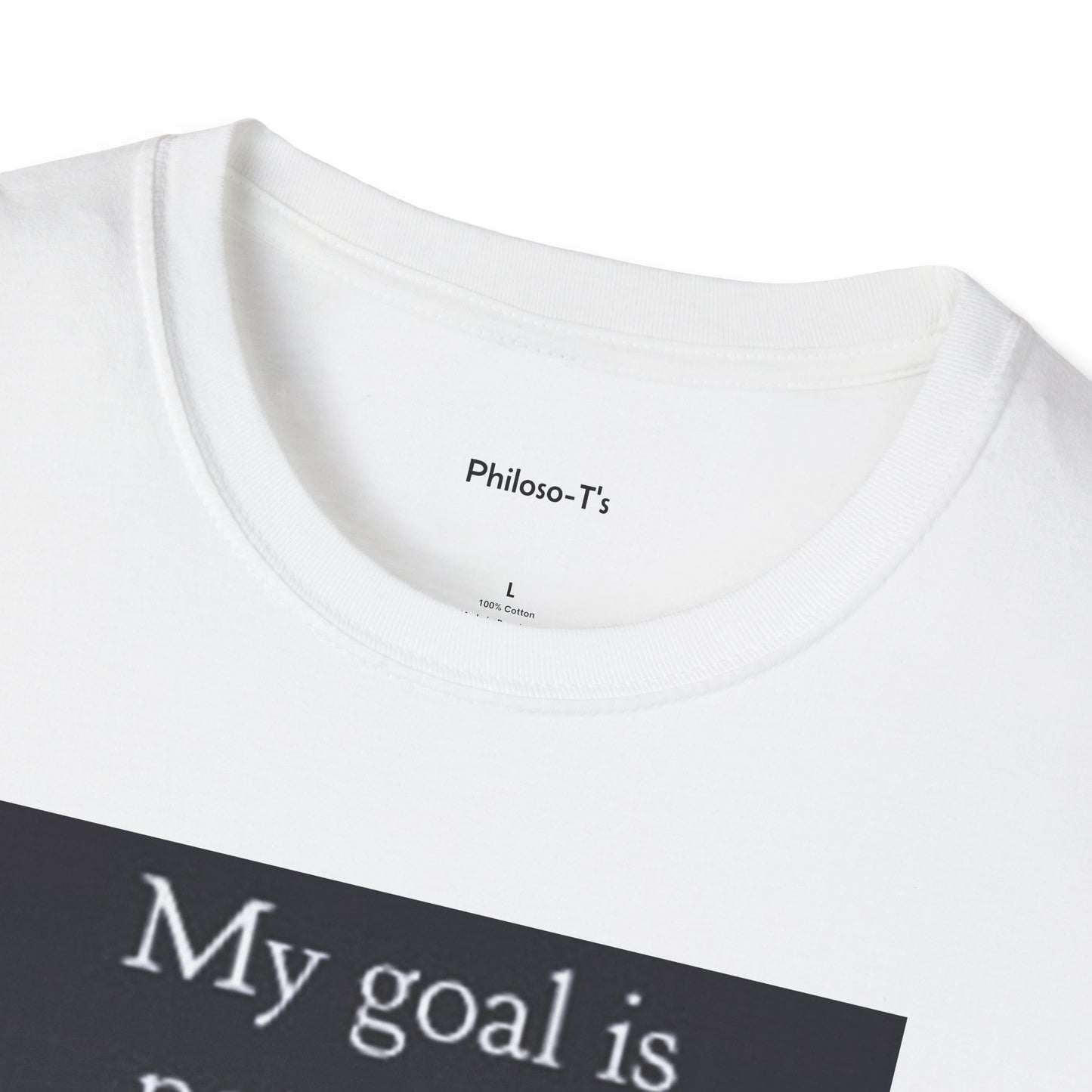 Inspirational Quote Unisex Softstyle T-Shirt - 'My Goal is to Be Better'