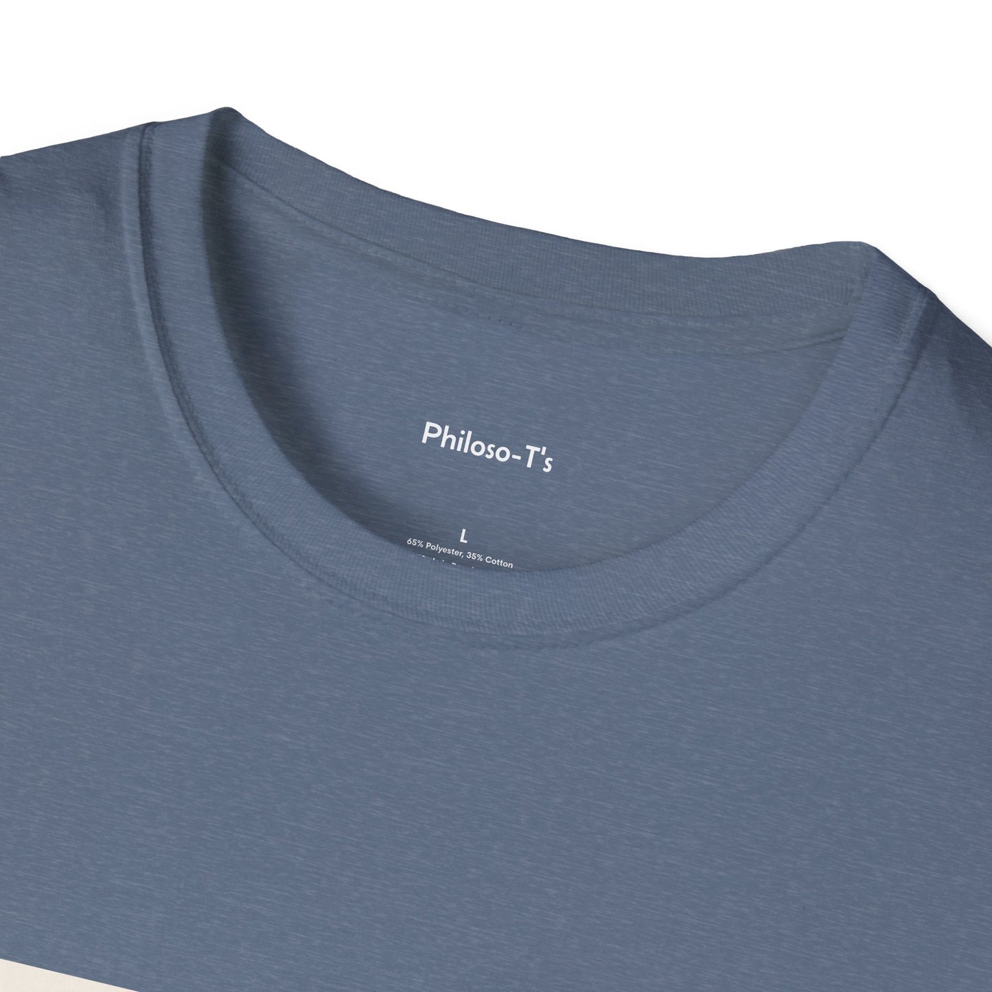 Inspirational Quote Unisex Softstyle T-Shirt - "Where there is no hope, we must invent it"