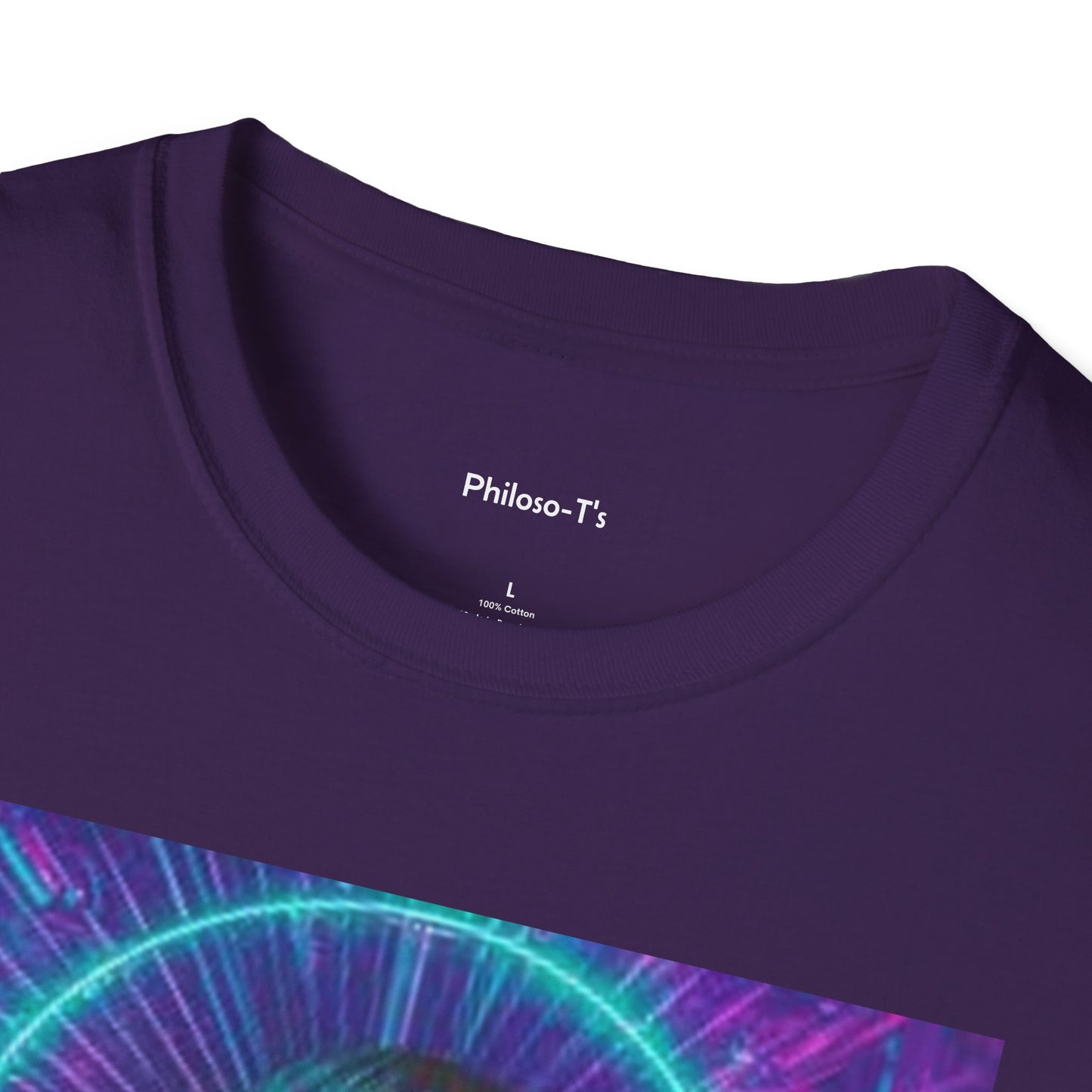 Inspirational Unisex Softstyle T-Shirt - "Be Thankful for Hard Times" Design