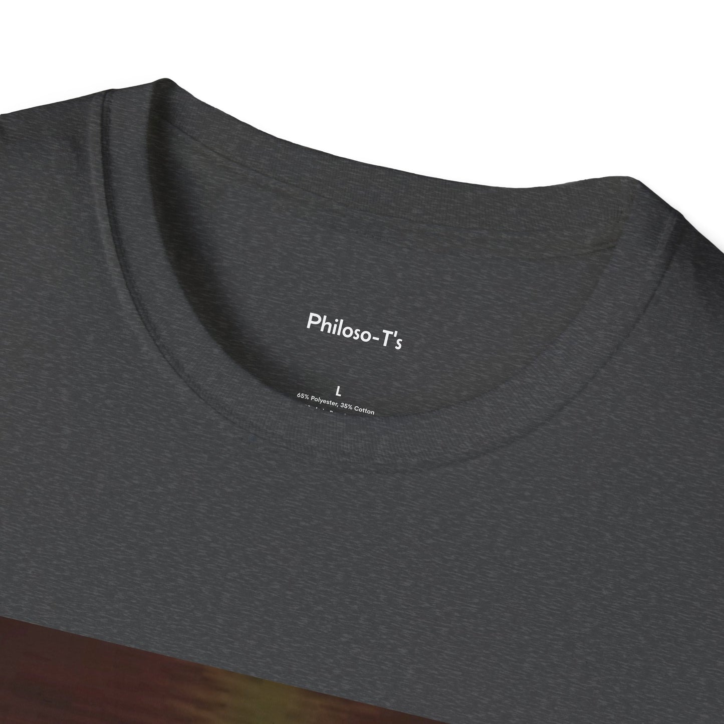 Inspirational Socrates Quote Unisex Softstyle T-Shirt