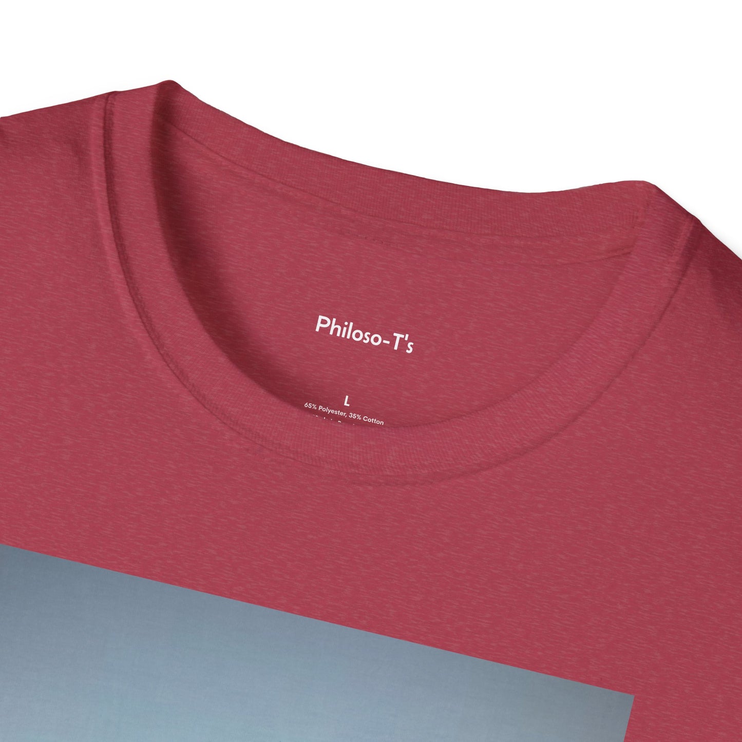 Inspirational Unisex Softstyle T-Shirt - 'Running Away From Your Problems Is A Race You'll Never Win'