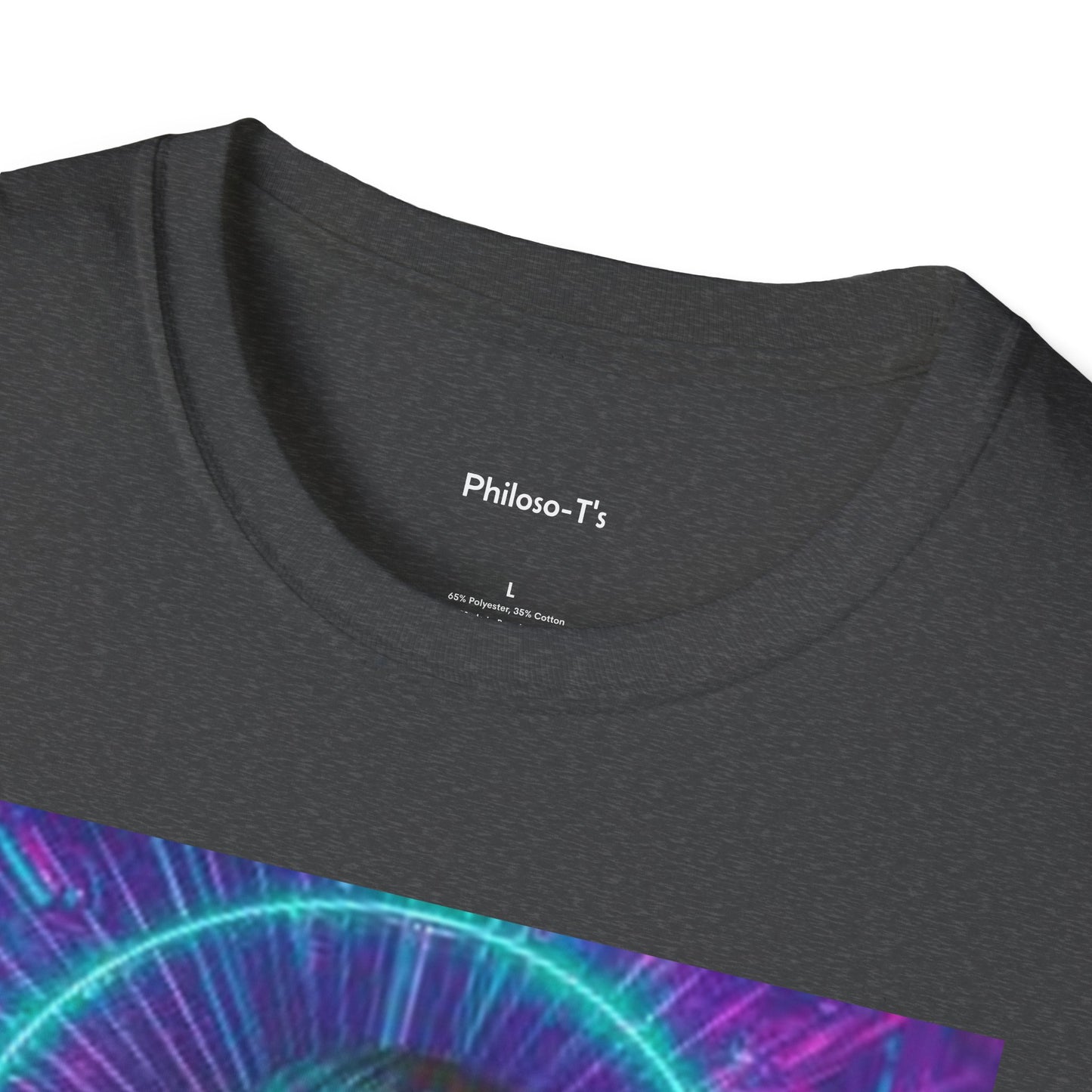 Inspirational Unisex Softstyle T-Shirt - "Be Thankful for Hard Times" Design