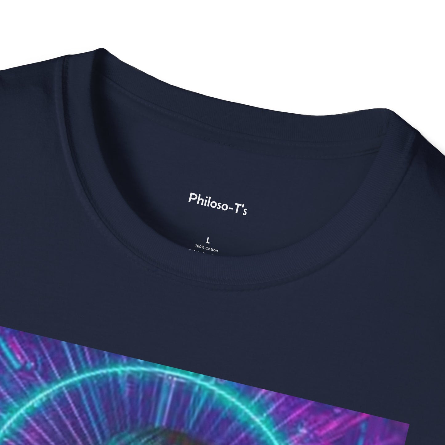 Inspirational Unisex Softstyle T-Shirt - "Be Thankful for Hard Times" Design