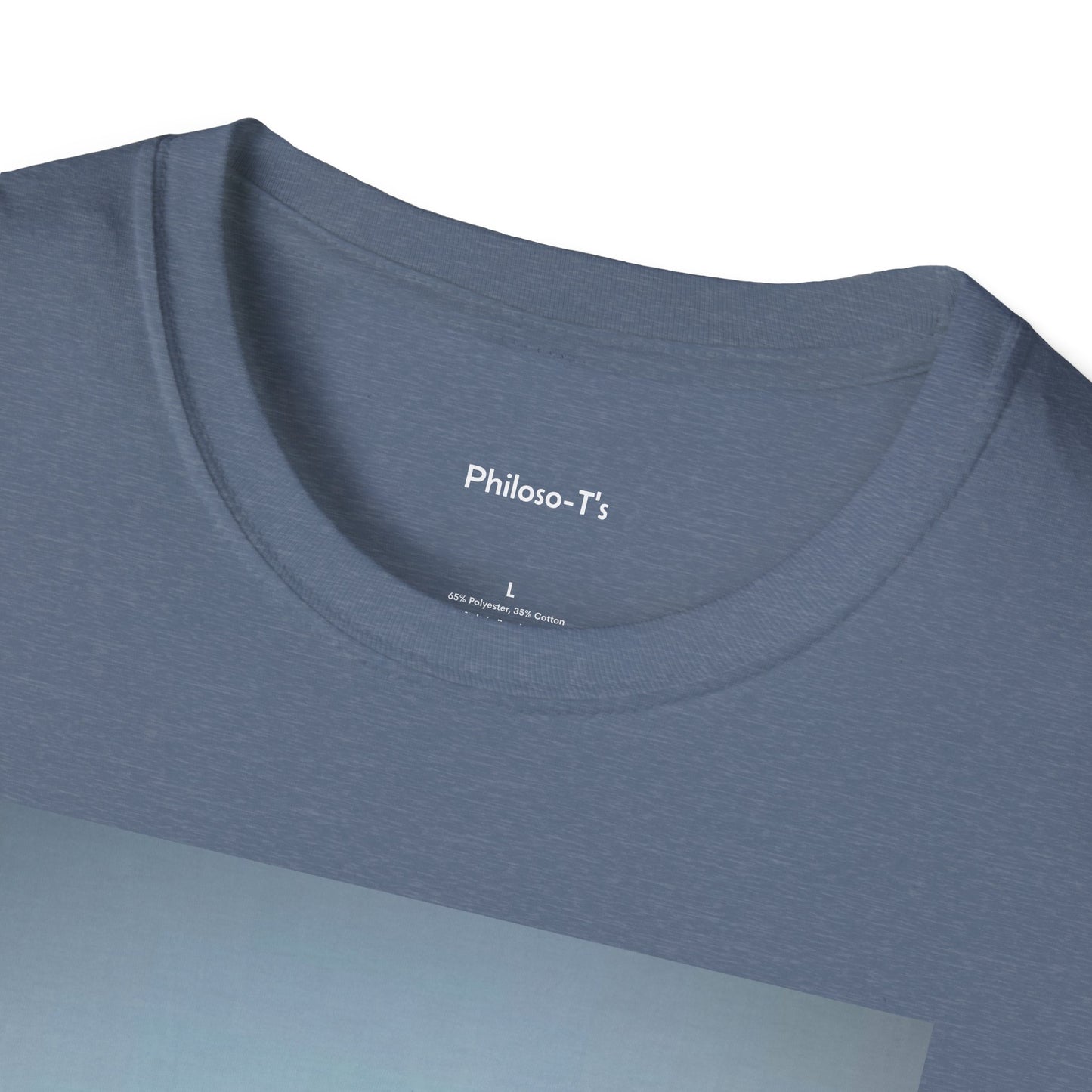 Inspirational Unisex Softstyle T-Shirt - 'Running Away From Your Problems Is A Race You'll Never Win'