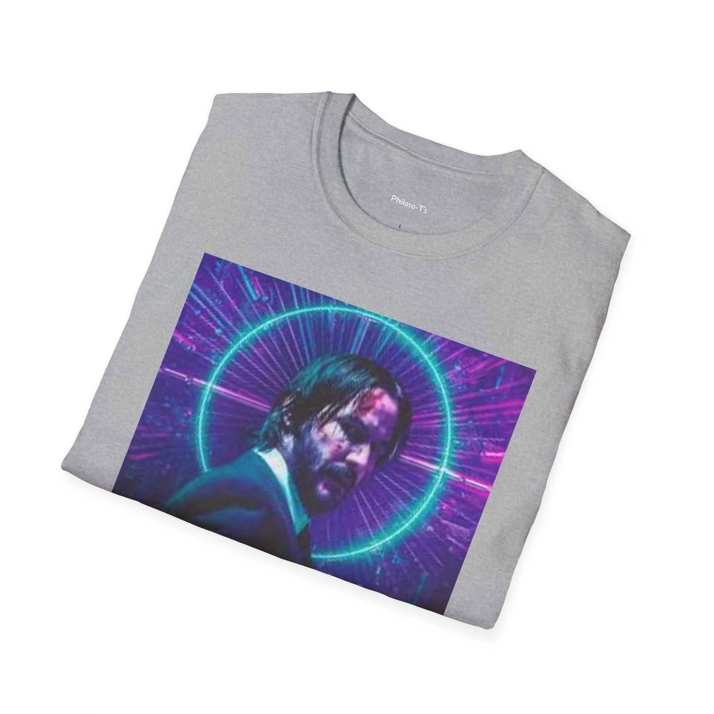 Inspirational Unisex Softstyle T-Shirt - "Be Thankful for Hard Times" Design