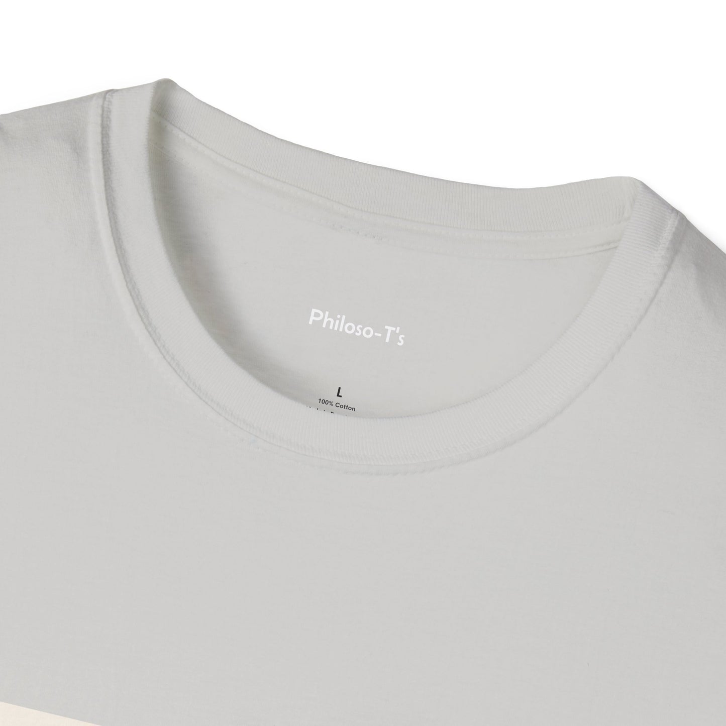 Inspirational Quote Unisex Softstyle T-Shirt - "Where there is no hope, we must invent it"