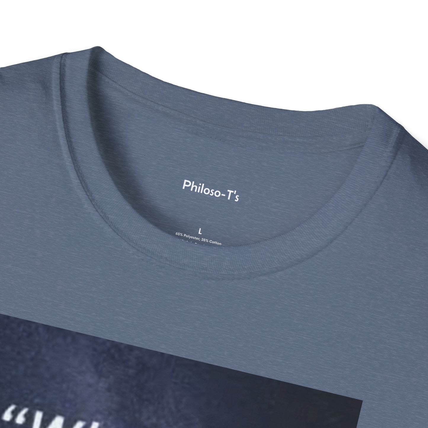 Inspirational Quote Unisex Softstyle T-Shirt - "Wherever You Go, Go With All Your Heart"
