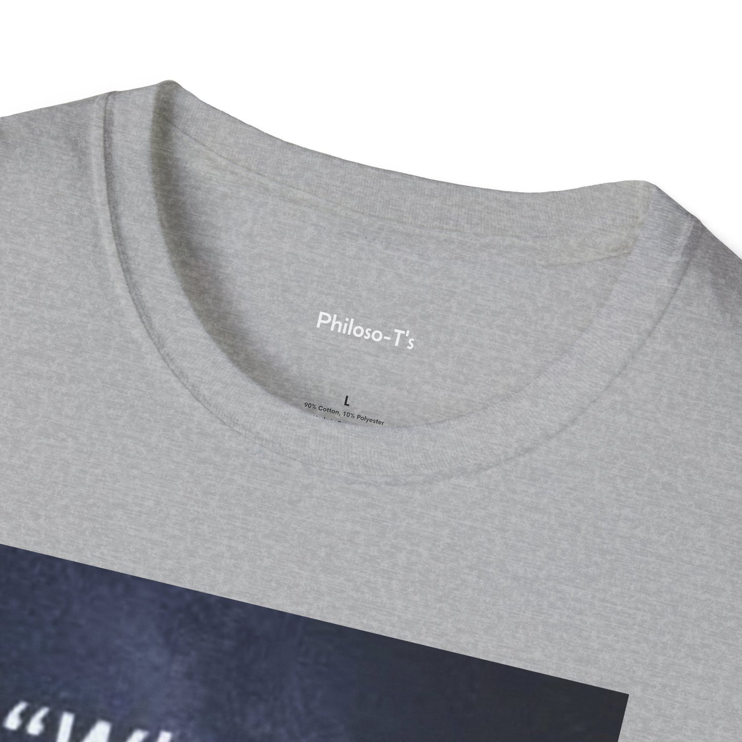 Inspirational Quote Unisex Softstyle T-Shirt - "Wherever You Go, Go With All Your Heart"