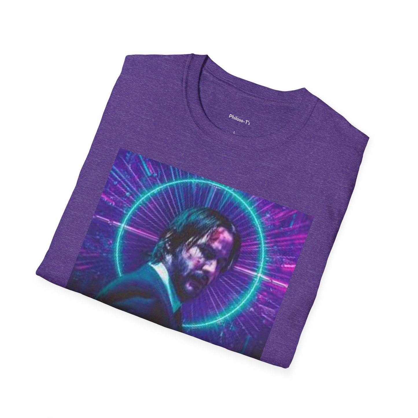 Inspirational Unisex Softstyle T-Shirt - "Be Thankful for Hard Times" Design