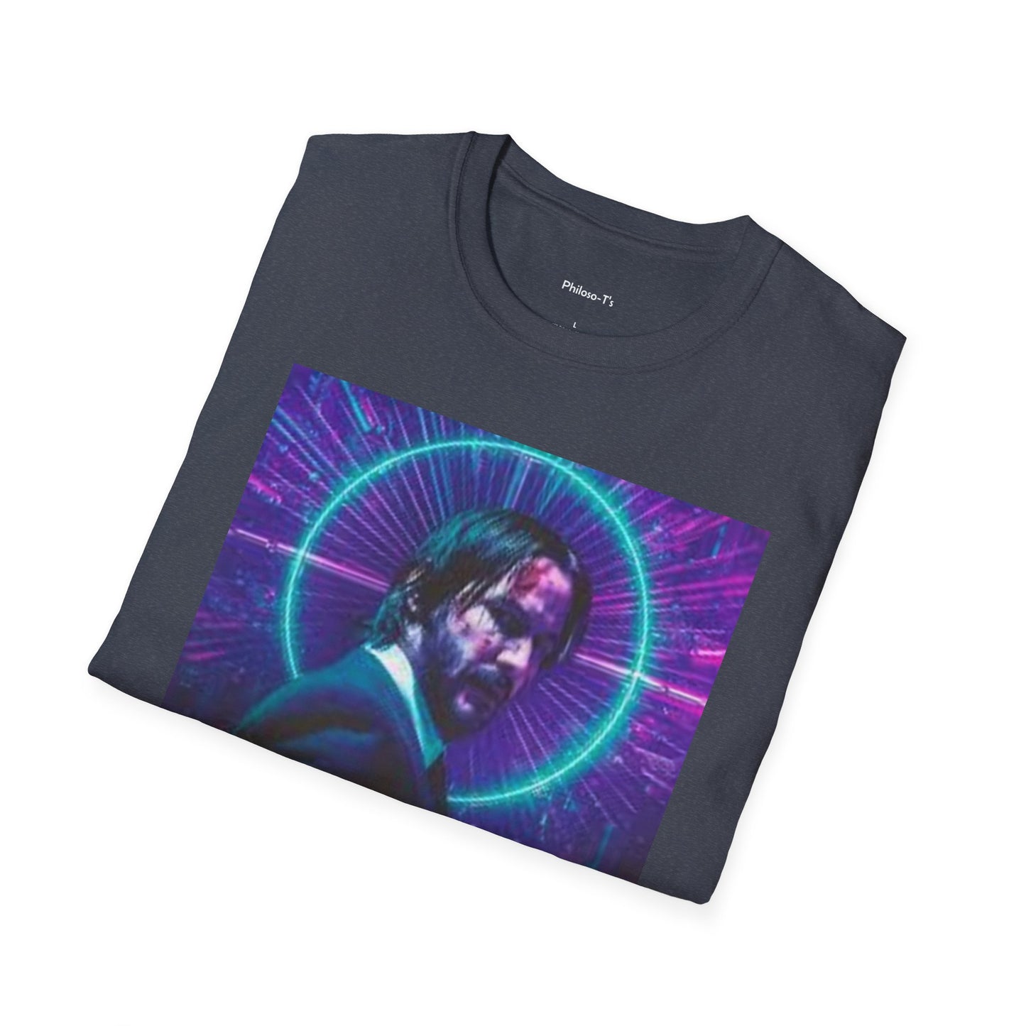 Inspirational Unisex Softstyle T-Shirt - "Be Thankful for Hard Times" Design