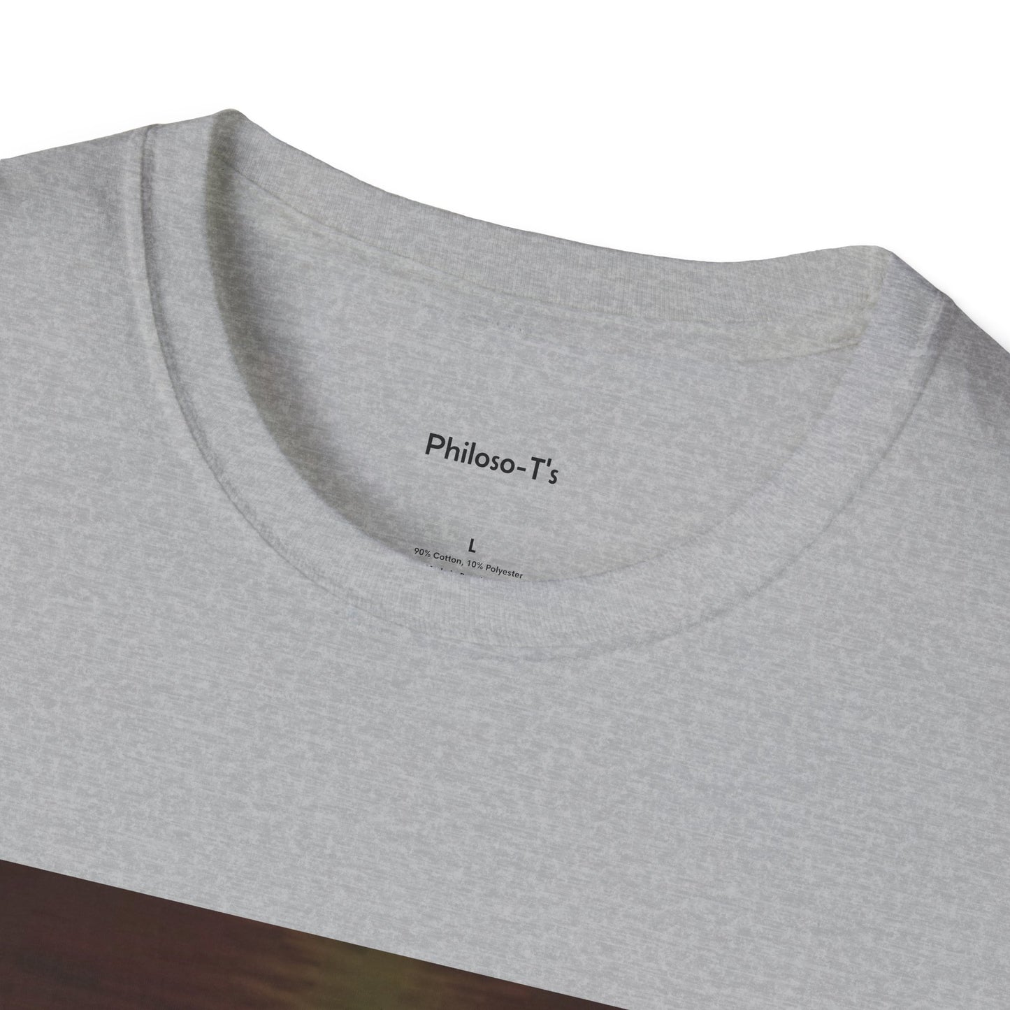 Inspirational Socrates Quote Unisex Softstyle T-Shirt