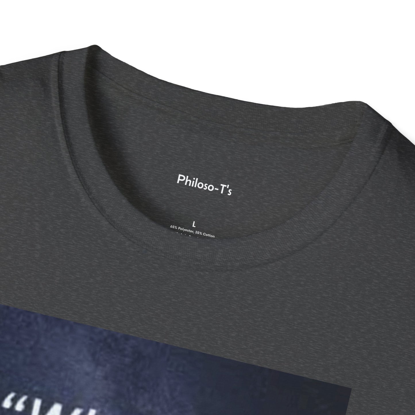 Inspirational Quote Unisex Softstyle T-Shirt - "Wherever You Go, Go With All Your Heart"