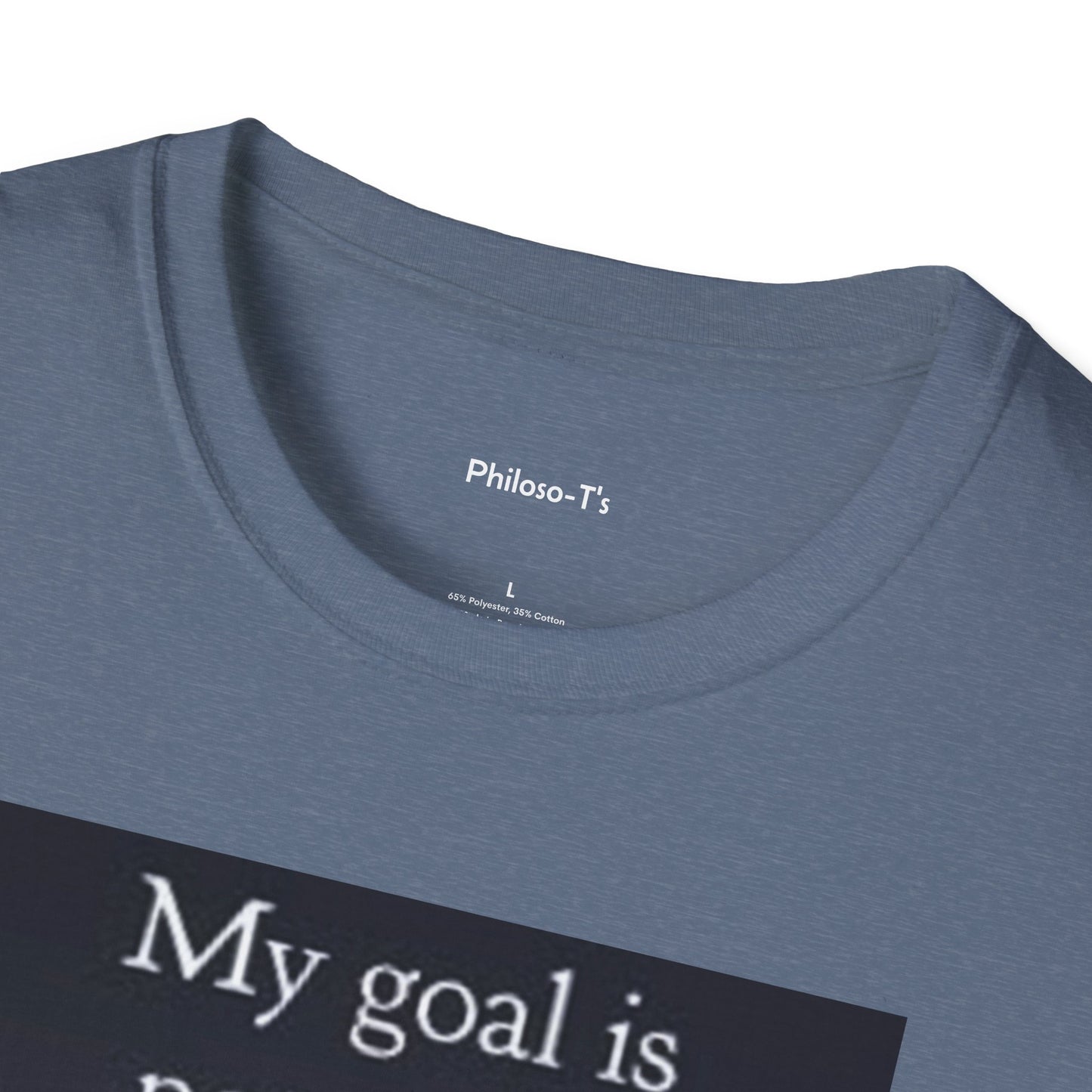 Inspirational Quote Unisex Softstyle T-Shirt - 'My Goal is to Be Better'