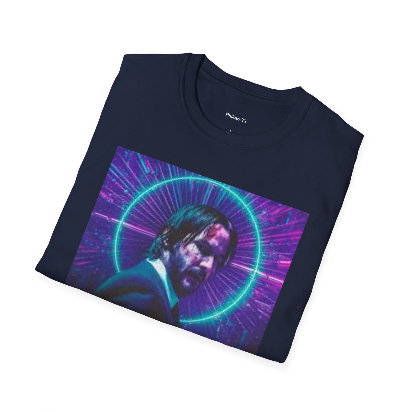 Inspirational Unisex Softstyle T-Shirt - "Be Thankful for Hard Times" Design