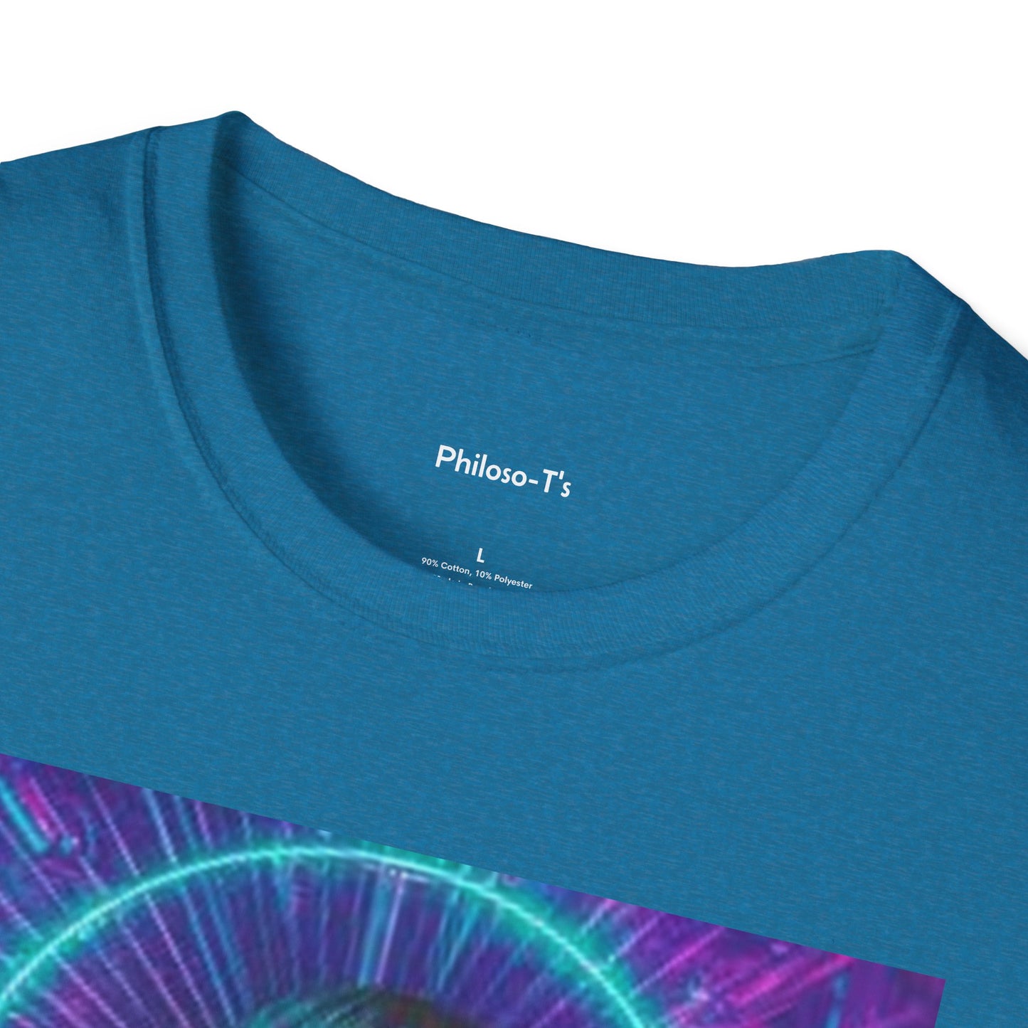 Inspirational Unisex Softstyle T-Shirt - "Be Thankful for Hard Times" Design