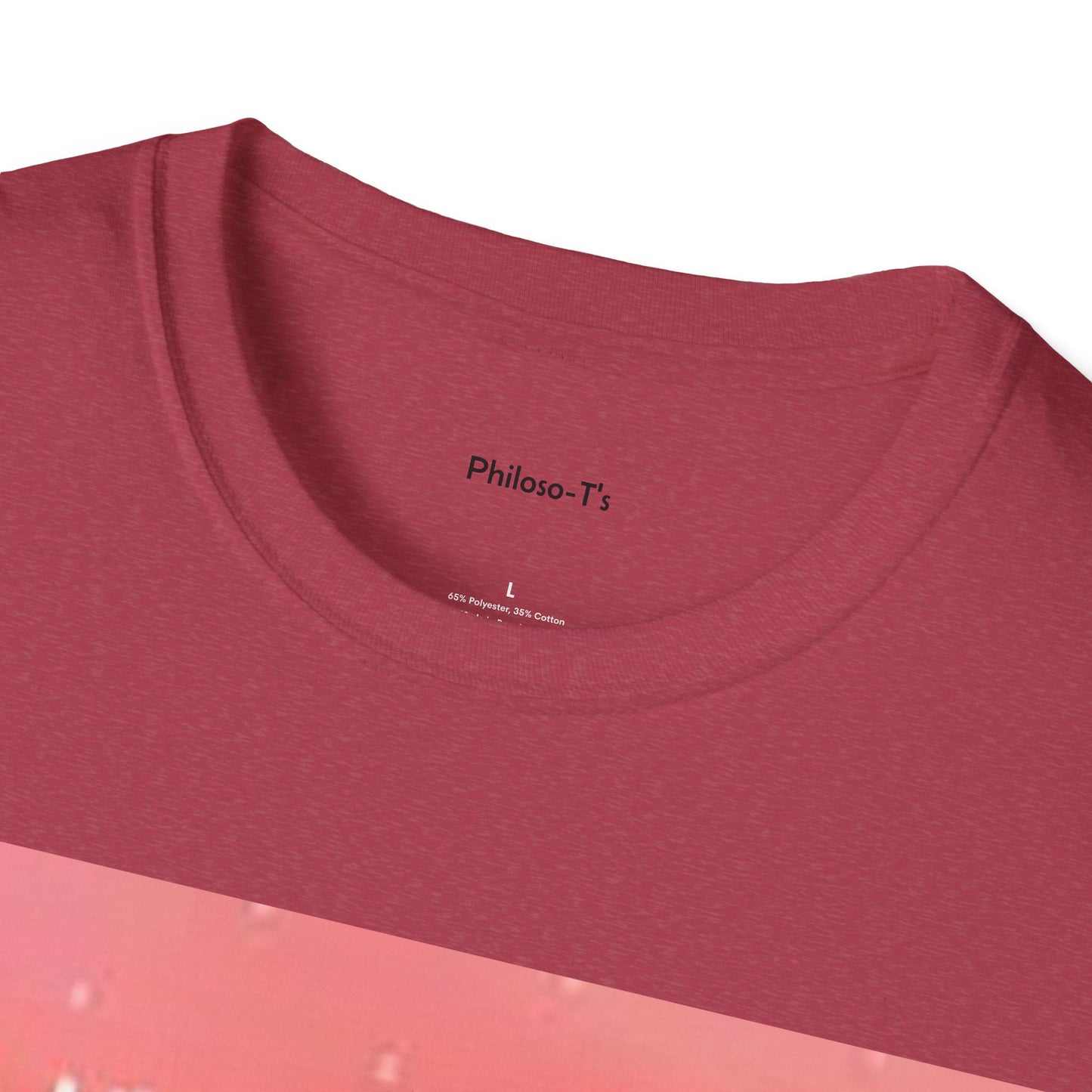 Inspirational Quote Unisex Softstyle T-Shirt - "Decide to Do What Makes You Happy"