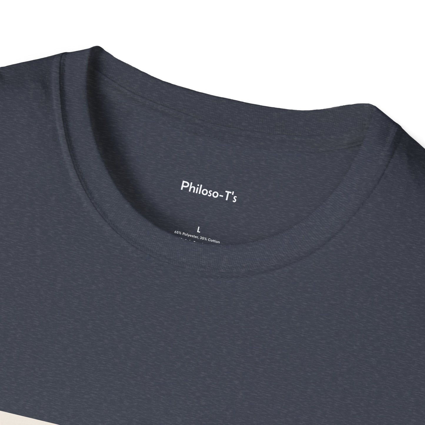 Inspirational Quote Unisex Softstyle T-Shirt - "Where there is no hope, we must invent it"