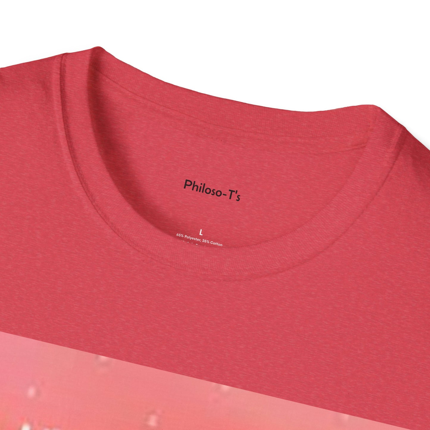 Inspirational Quote Unisex Softstyle T-Shirt - "Decide to Do What Makes You Happy"