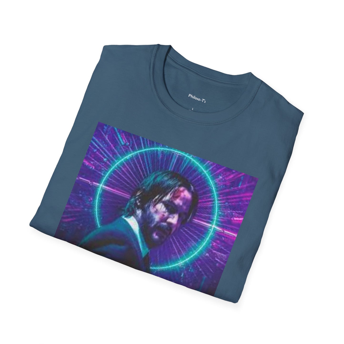 Inspirational Unisex Softstyle T-Shirt - "Be Thankful for Hard Times" Design
