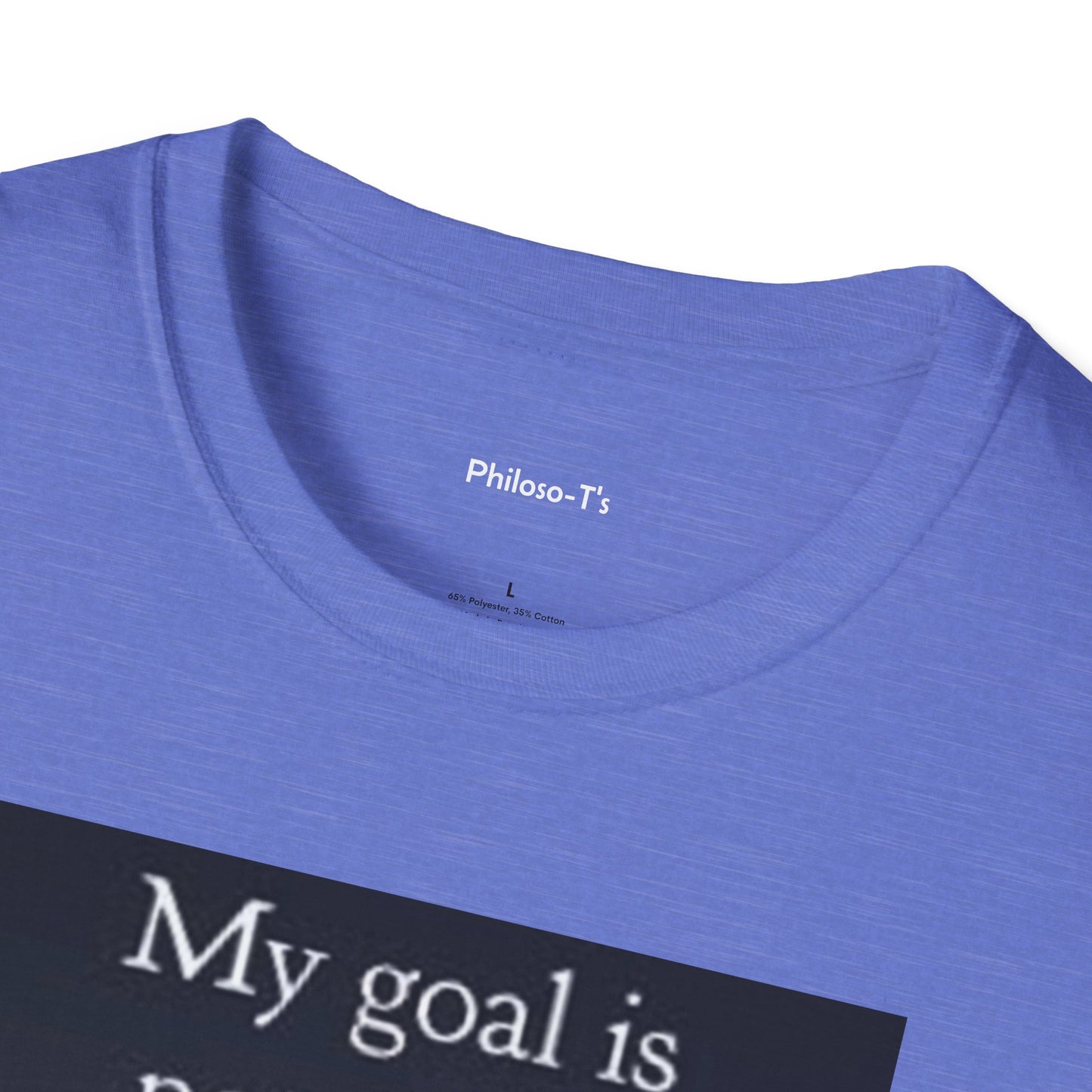 Inspirational Quote Unisex Softstyle T-Shirt - 'My Goal is to Be Better'