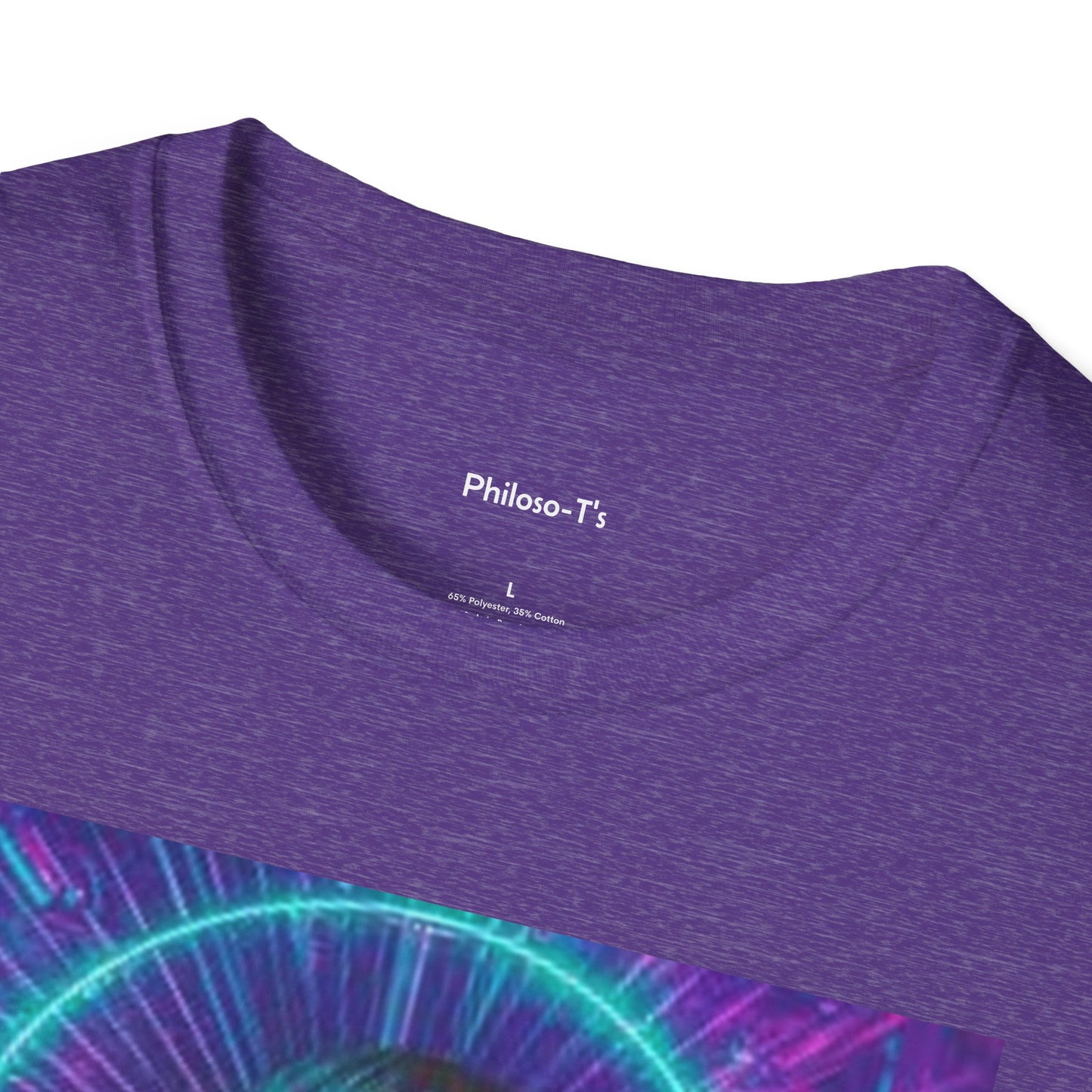 Inspirational Unisex Softstyle T-Shirt - "Be Thankful for Hard Times" Design