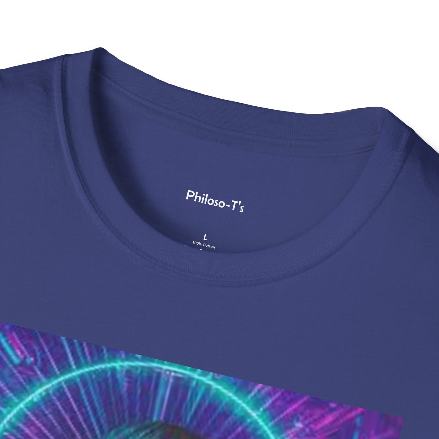 Inspirational Unisex Softstyle T-Shirt - "Be Thankful for Hard Times" Design