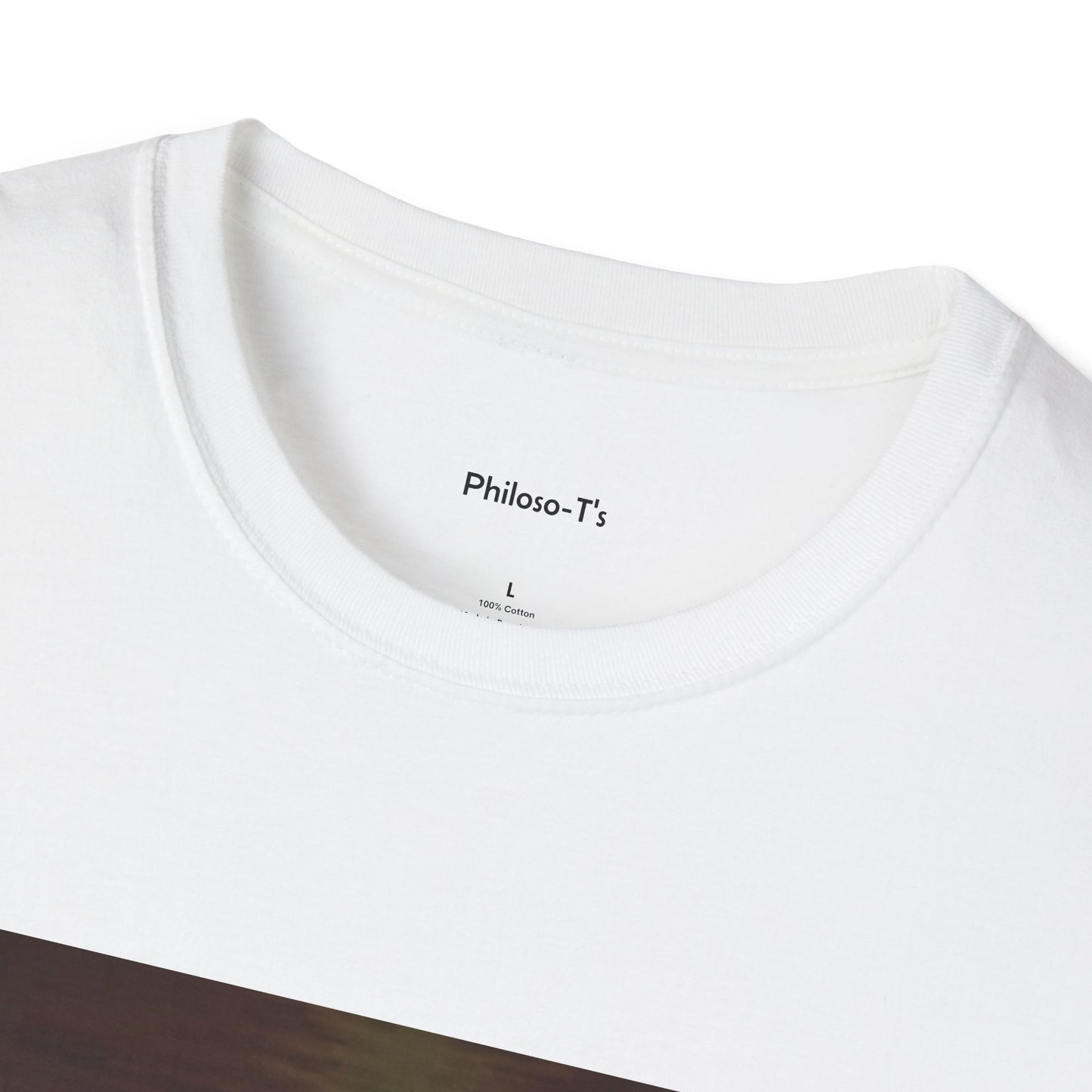 Inspirational Socrates Quote Unisex Softstyle T-Shirt