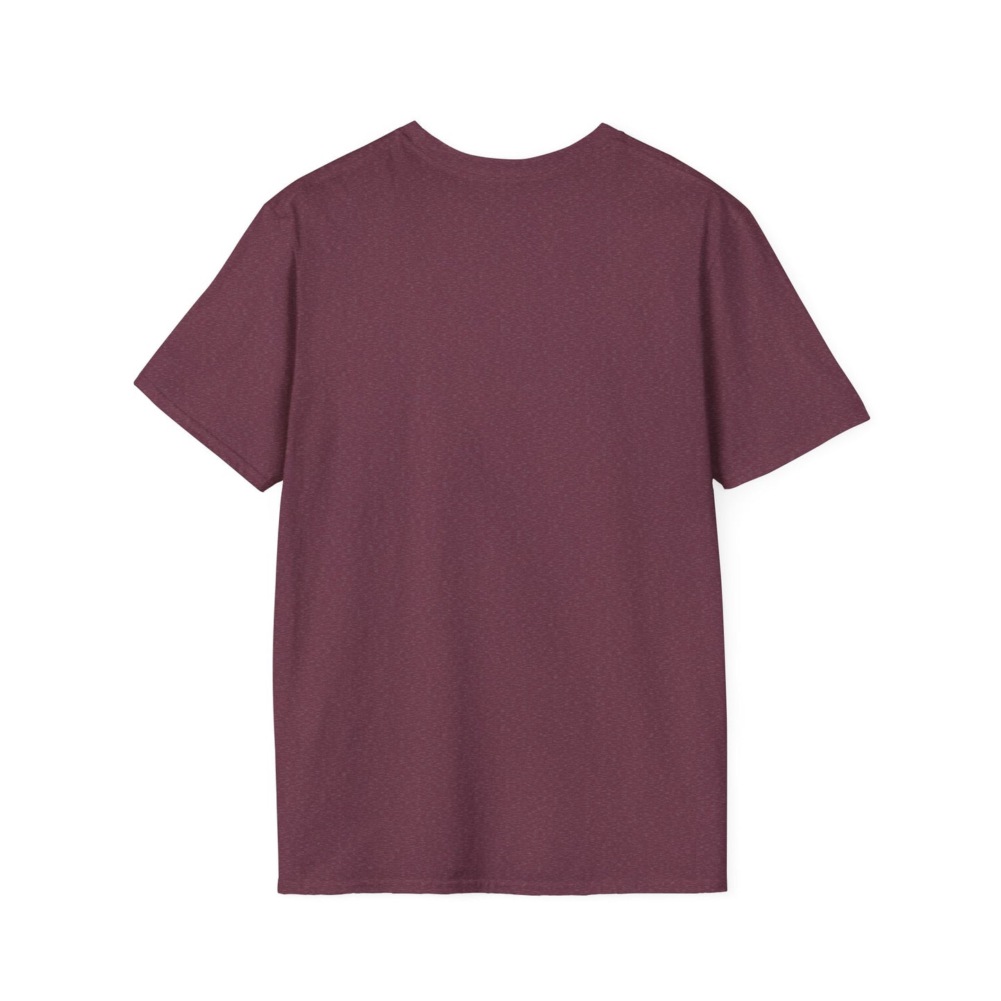 Inspirational Quote Unisex Softstyle T-Shirt – 'Life Has No Remote. Get Up and Change It Yourself.'