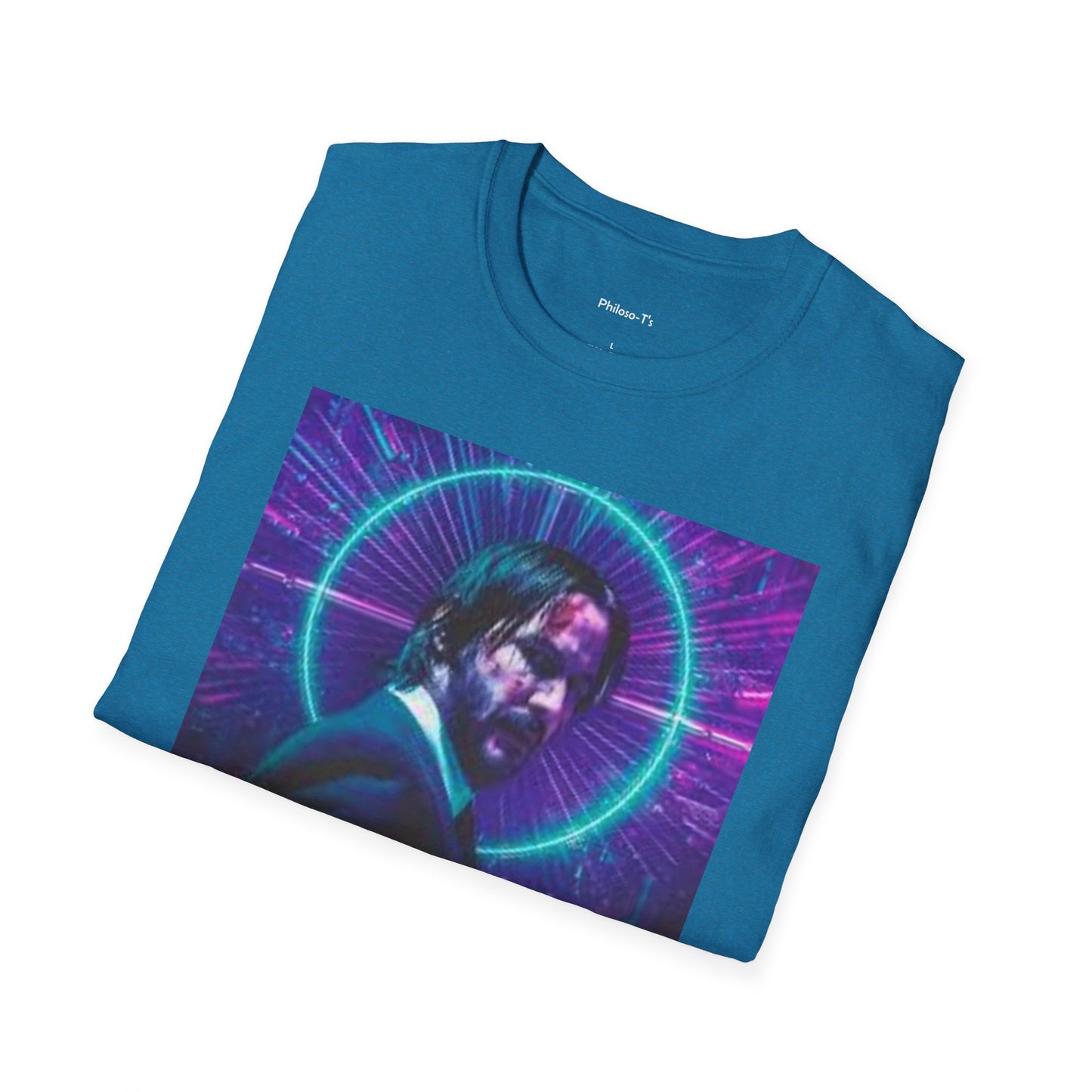 Inspirational Unisex Softstyle T-Shirt - "Be Thankful for Hard Times" Design