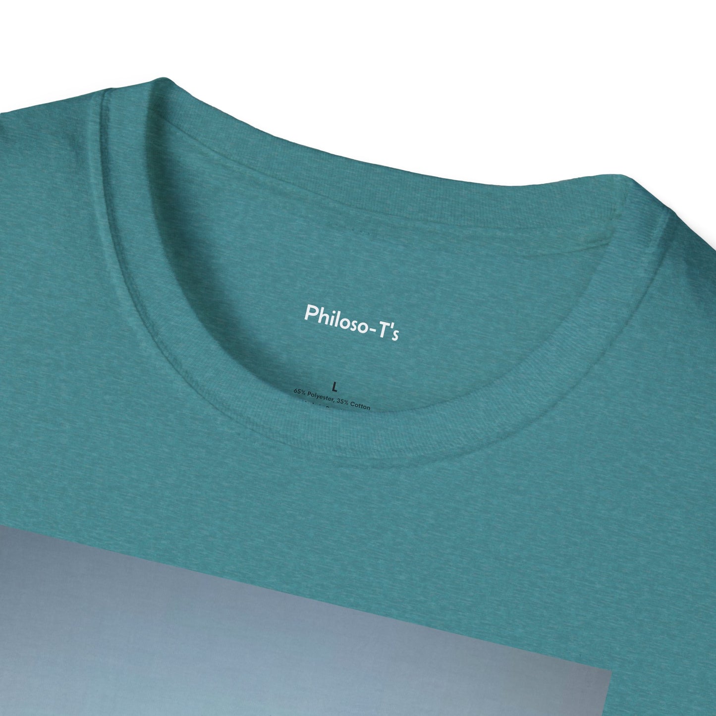 Inspirational Unisex Softstyle T-Shirt - 'Running Away From Your Problems Is A Race You'll Never Win'