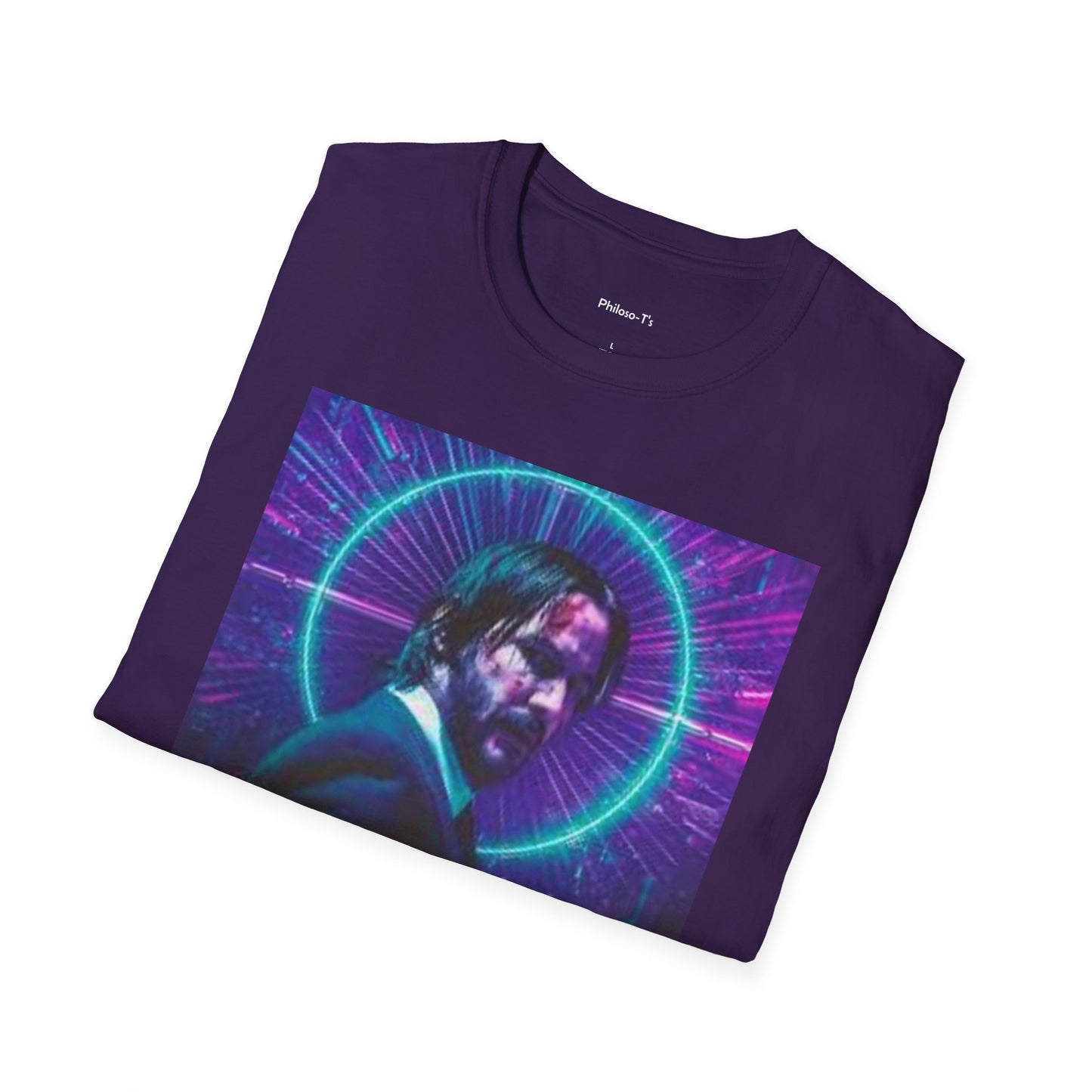 Inspirational Unisex Softstyle T-Shirt - "Be Thankful for Hard Times" Design