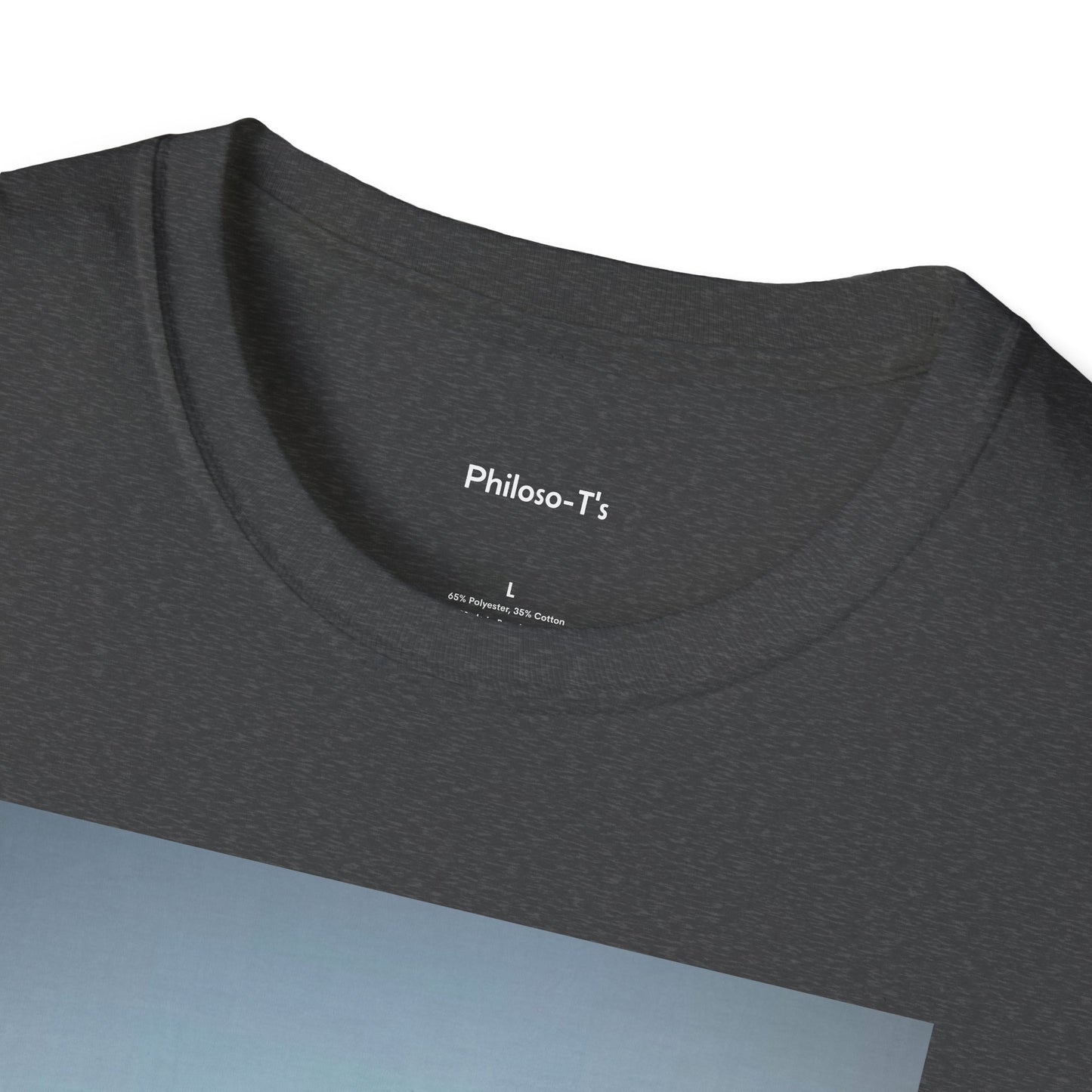 Inspirational Unisex Softstyle T-Shirt - 'Running Away From Your Problems Is A Race You'll Never Win'