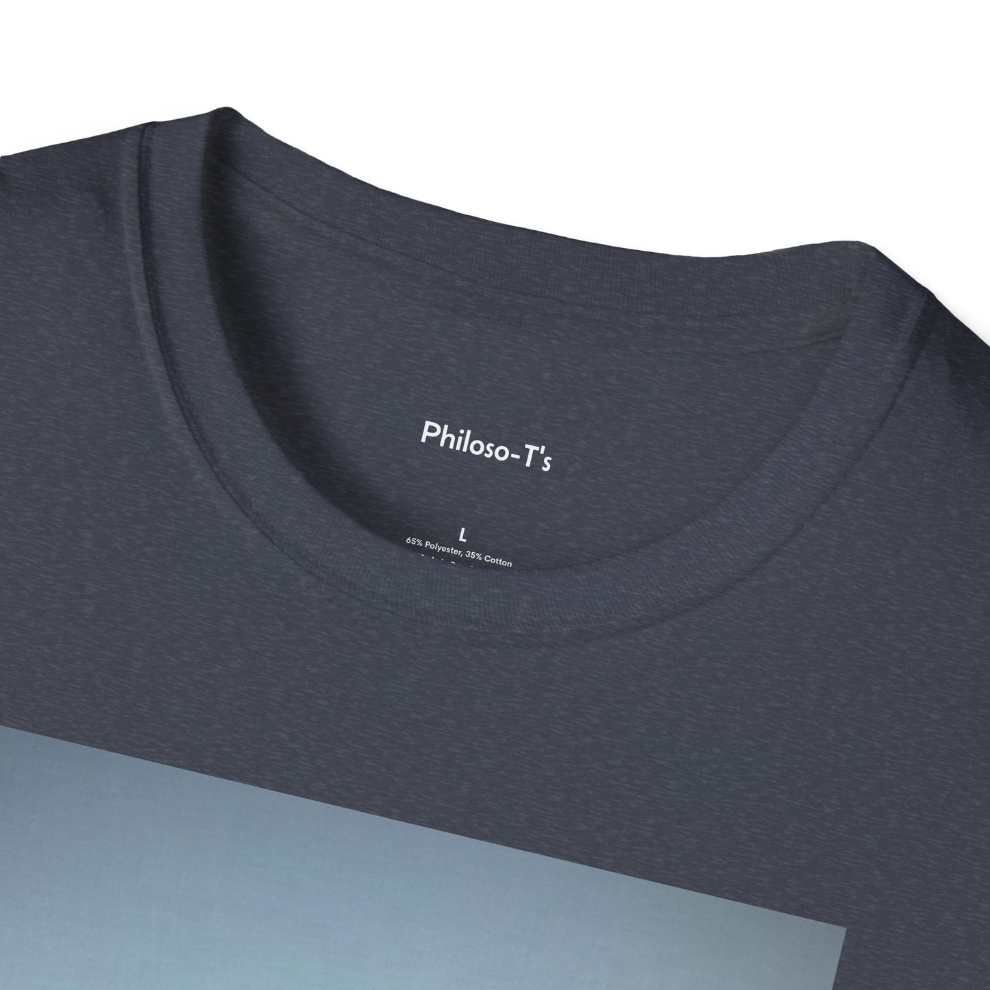 Inspirational Unisex Softstyle T-Shirt - 'Running Away From Your Problems Is A Race You'll Never Win'