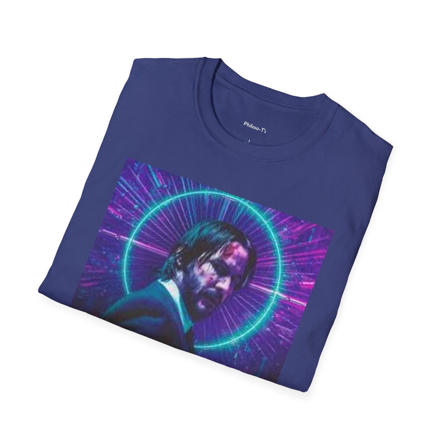 Inspirational Unisex Softstyle T-Shirt - "Be Thankful for Hard Times" Design