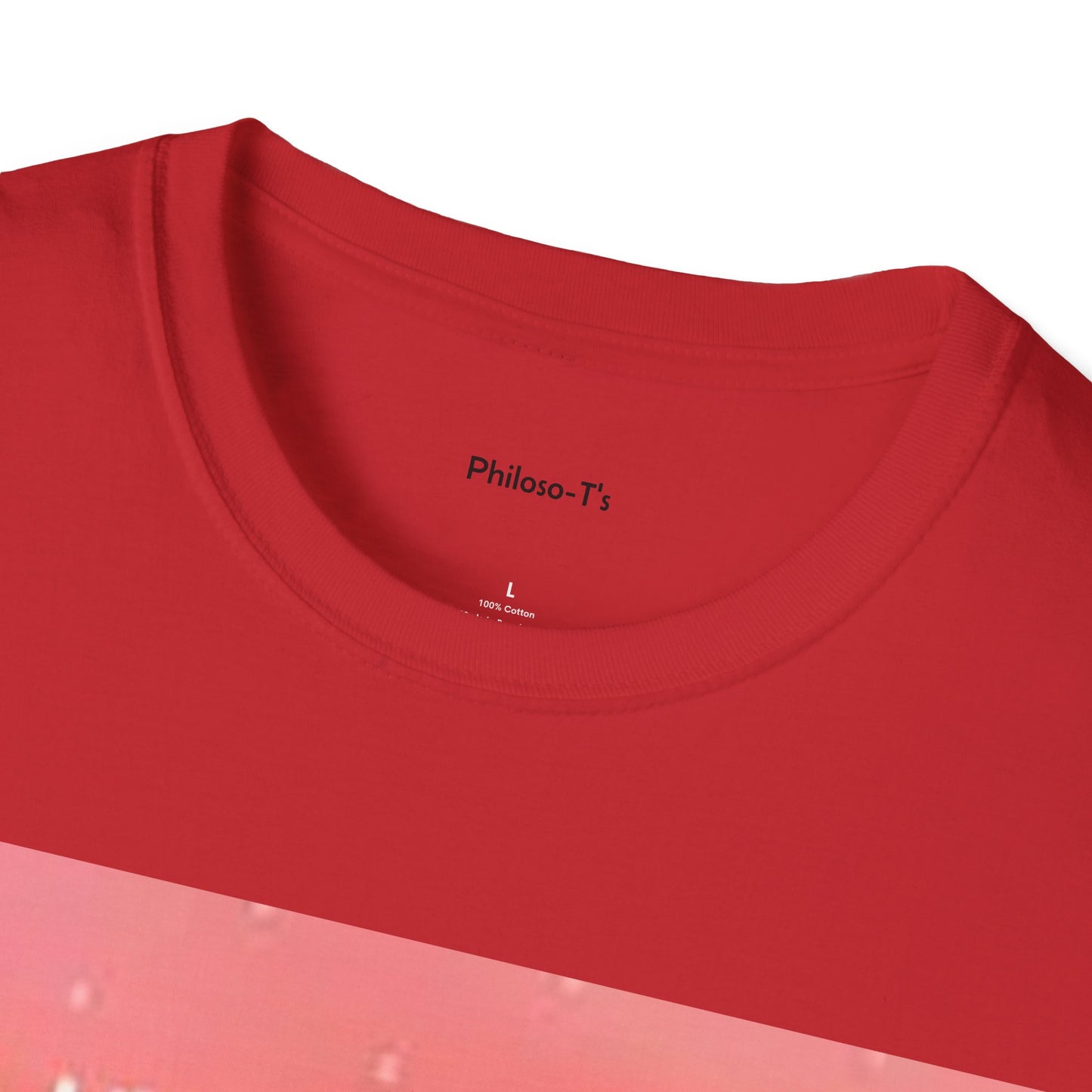Inspirational Quote Unisex Softstyle T-Shirt - "Decide to Do What Makes You Happy"