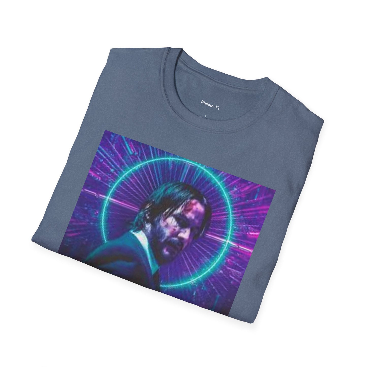 Inspirational Unisex Softstyle T-Shirt - "Be Thankful for Hard Times" Design