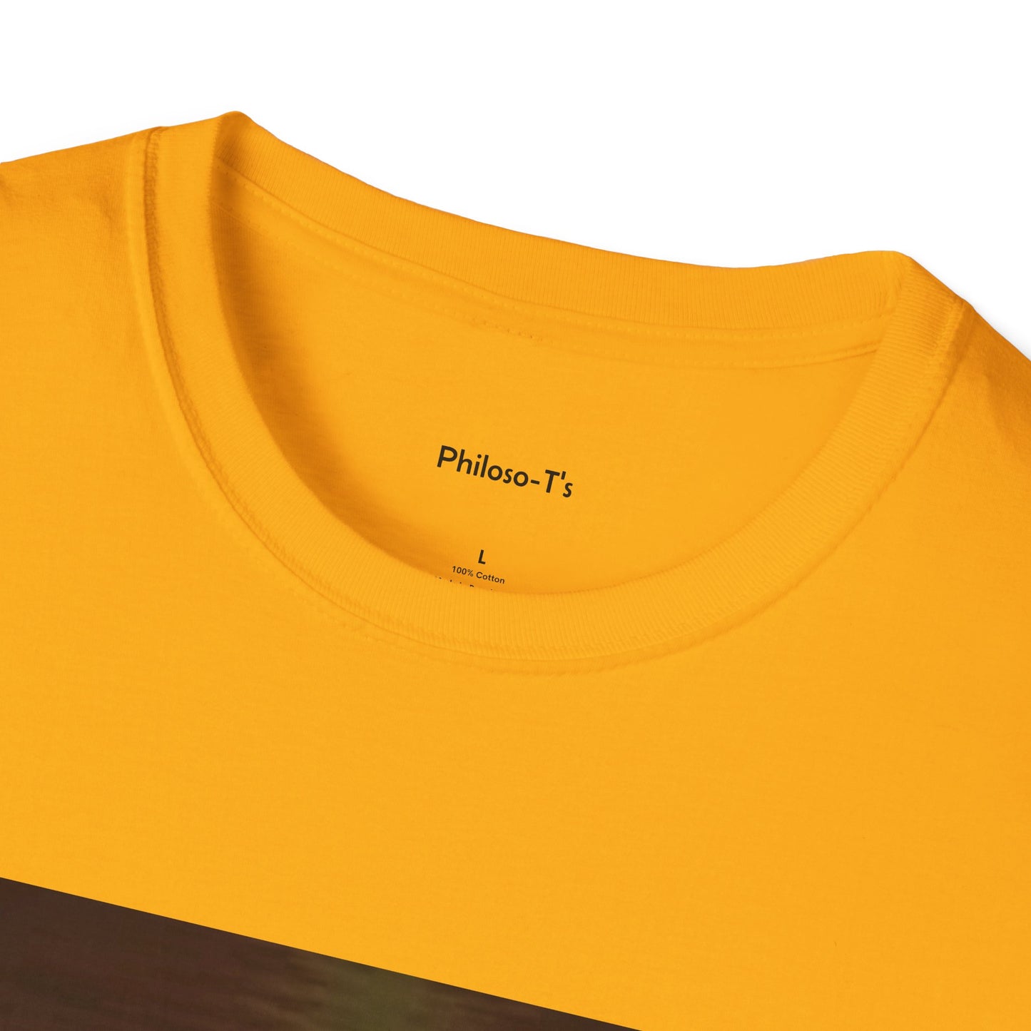 Inspirational Socrates Quote Unisex Softstyle T-Shirt