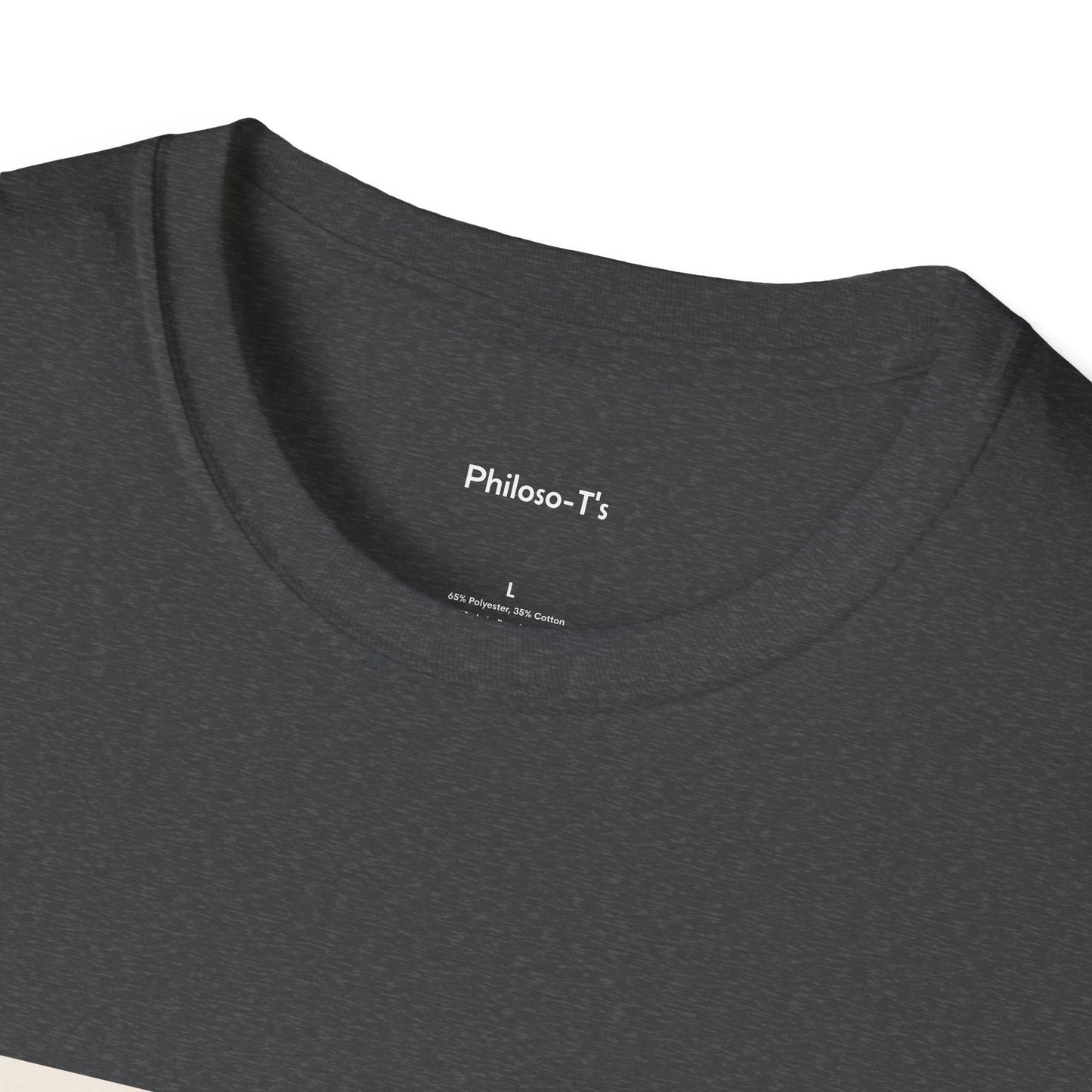 Inspirational Quote Unisex Softstyle T-Shirt - "Where there is no hope, we must invent it"