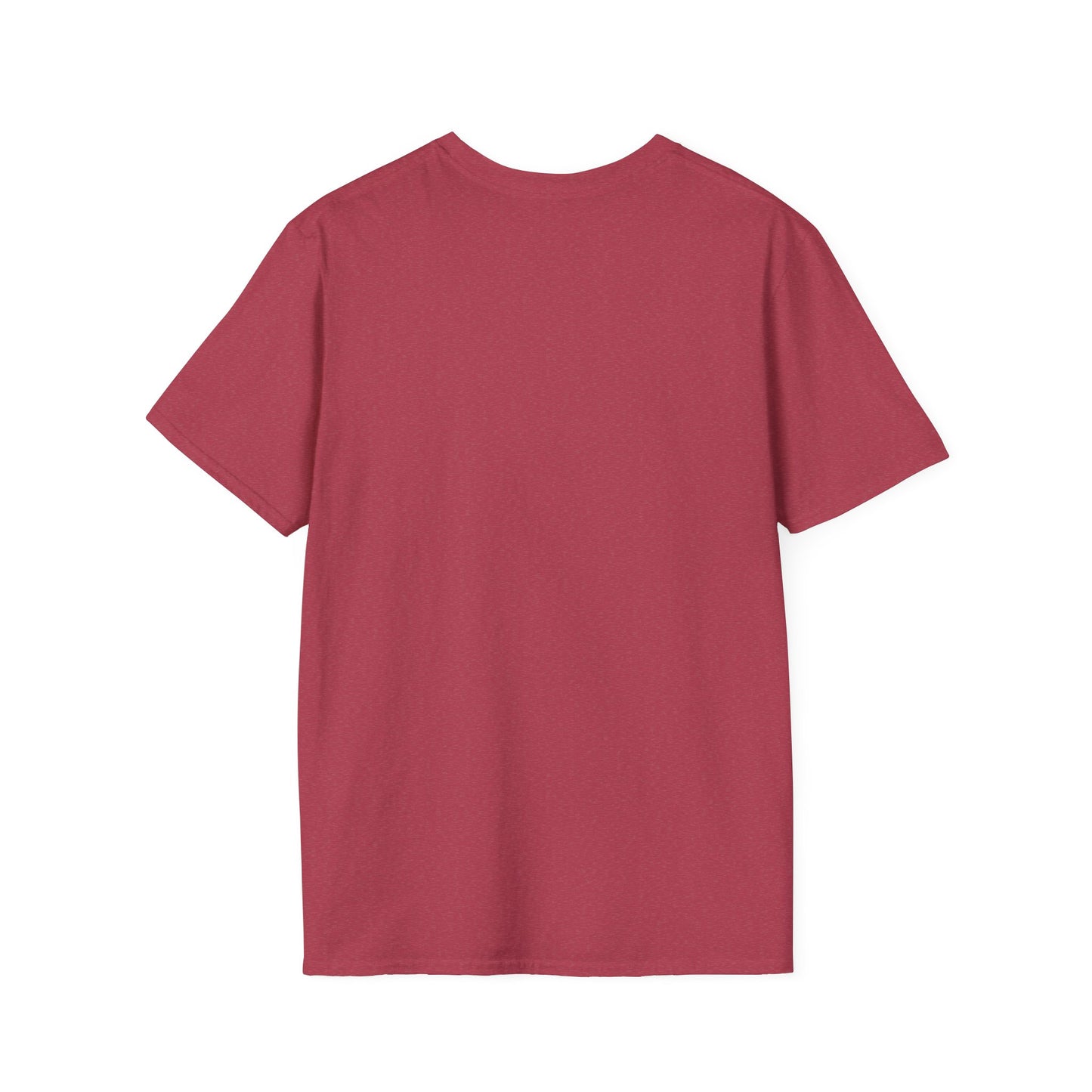 Inspirational Quote Unisex Softstyle T-Shirt – 'Life Has No Remote. Get Up and Change It Yourself.'