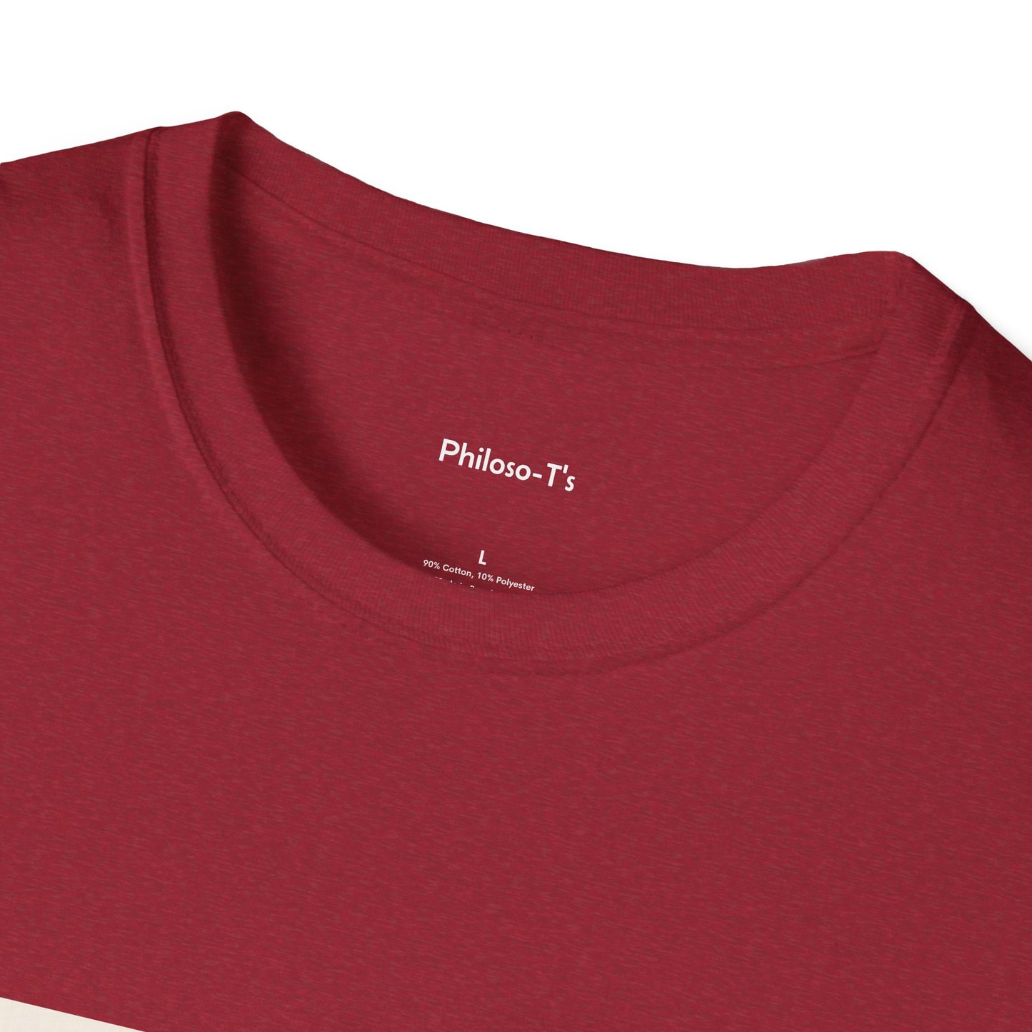 Inspirational Quote Unisex Softstyle T-Shirt - "Where there is no hope, we must invent it"