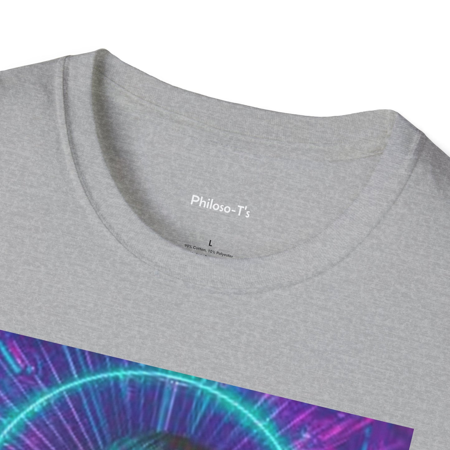 Inspirational Unisex Softstyle T-Shirt - "Be Thankful for Hard Times" Design