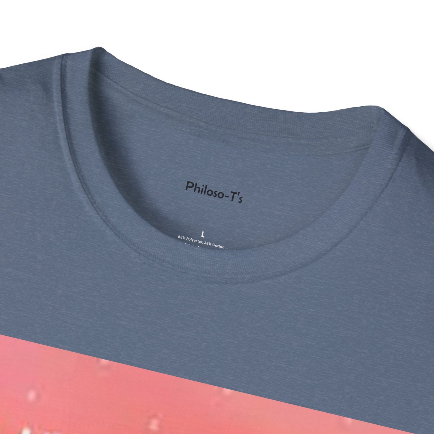 Inspirational Quote Unisex Softstyle T-Shirt - "Decide to Do What Makes You Happy"