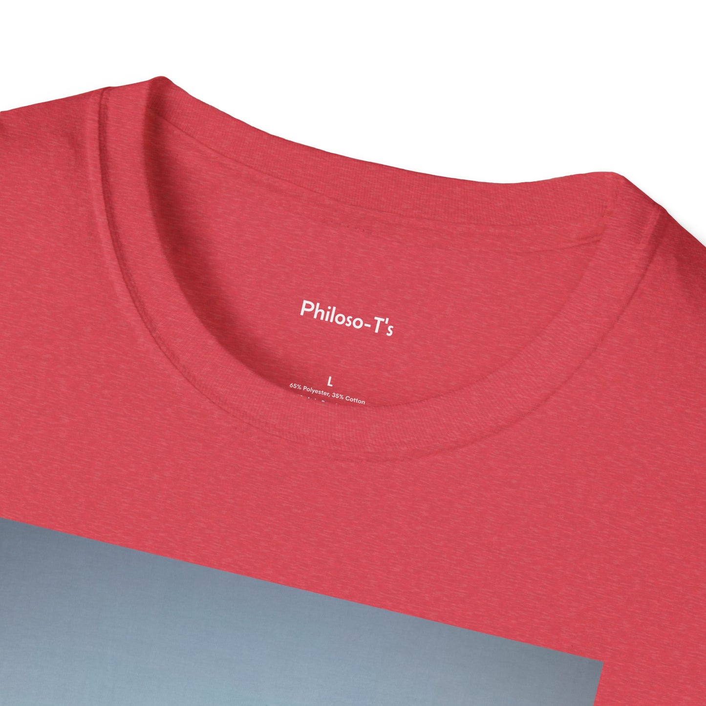 Inspirational Unisex Softstyle T-Shirt - 'Running Away From Your Problems Is A Race You'll Never Win'